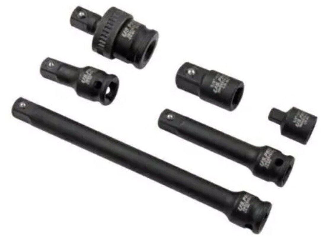 US PRO INDUSTRIAL 3/8″ dr Impact accessories, Extension Bars, Adapters, etc 3463