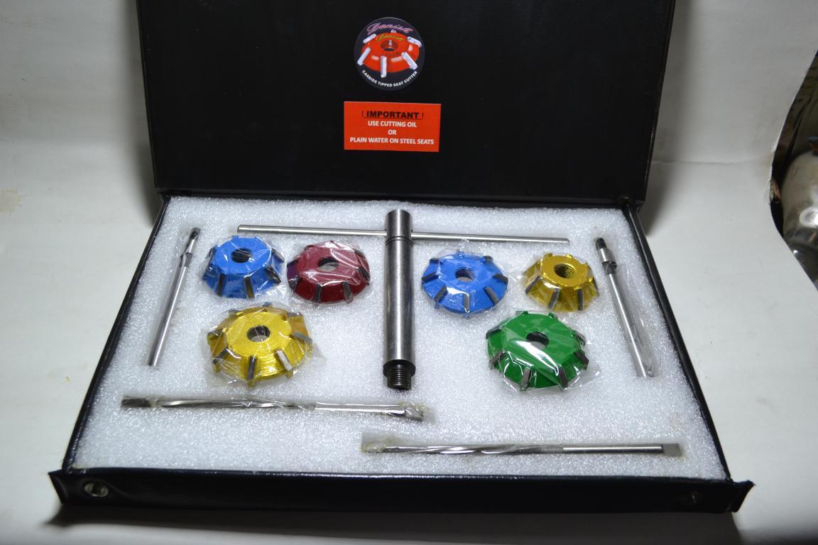 Volvo 5 Cylinders Turbo Heads Valve seat Cutter Set Carbide Tipped 3 Angle Cut