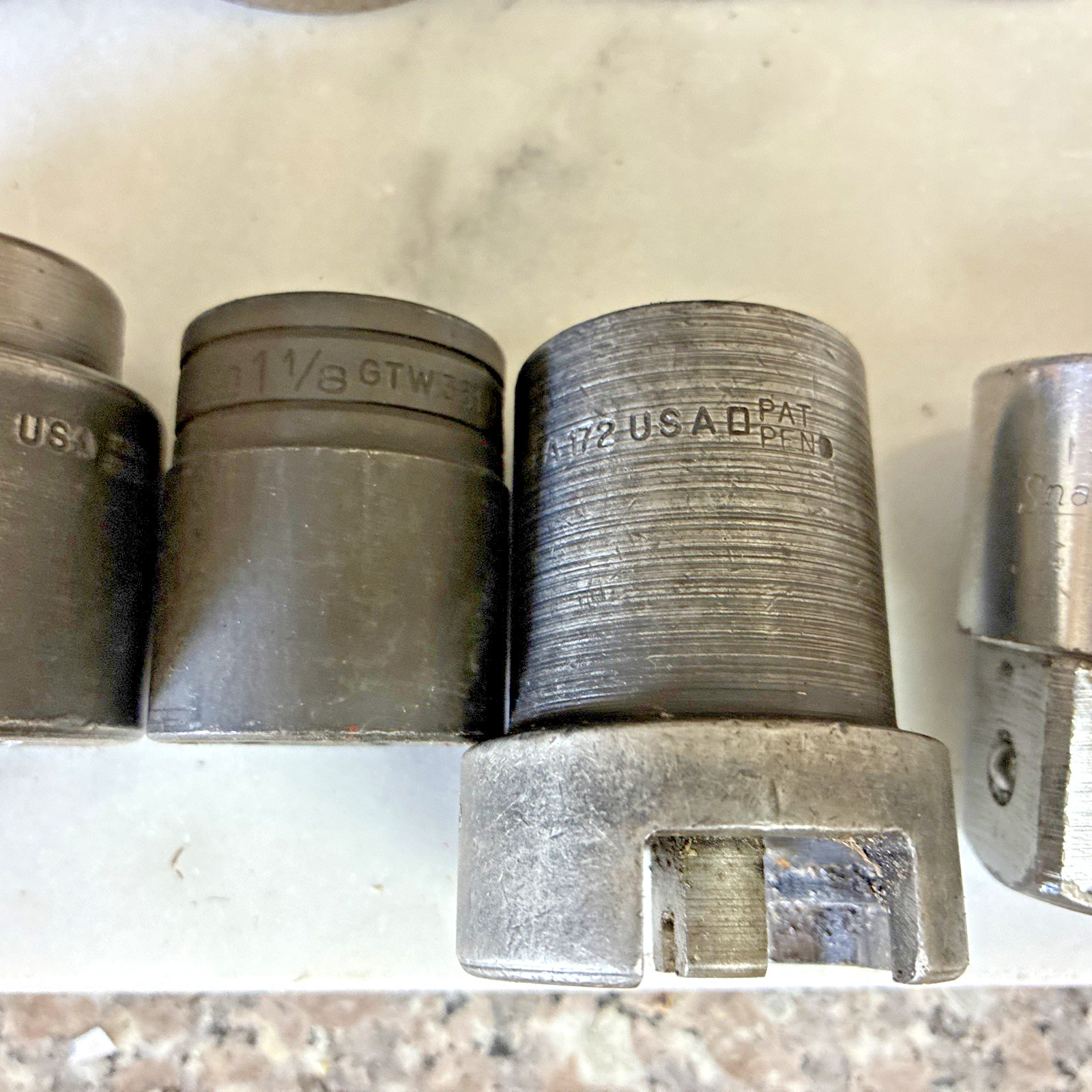 Snap On Tools Misc Lot Of 11 PIECES Pre -Owned/ Used SEE DESCRIPTION SIZES