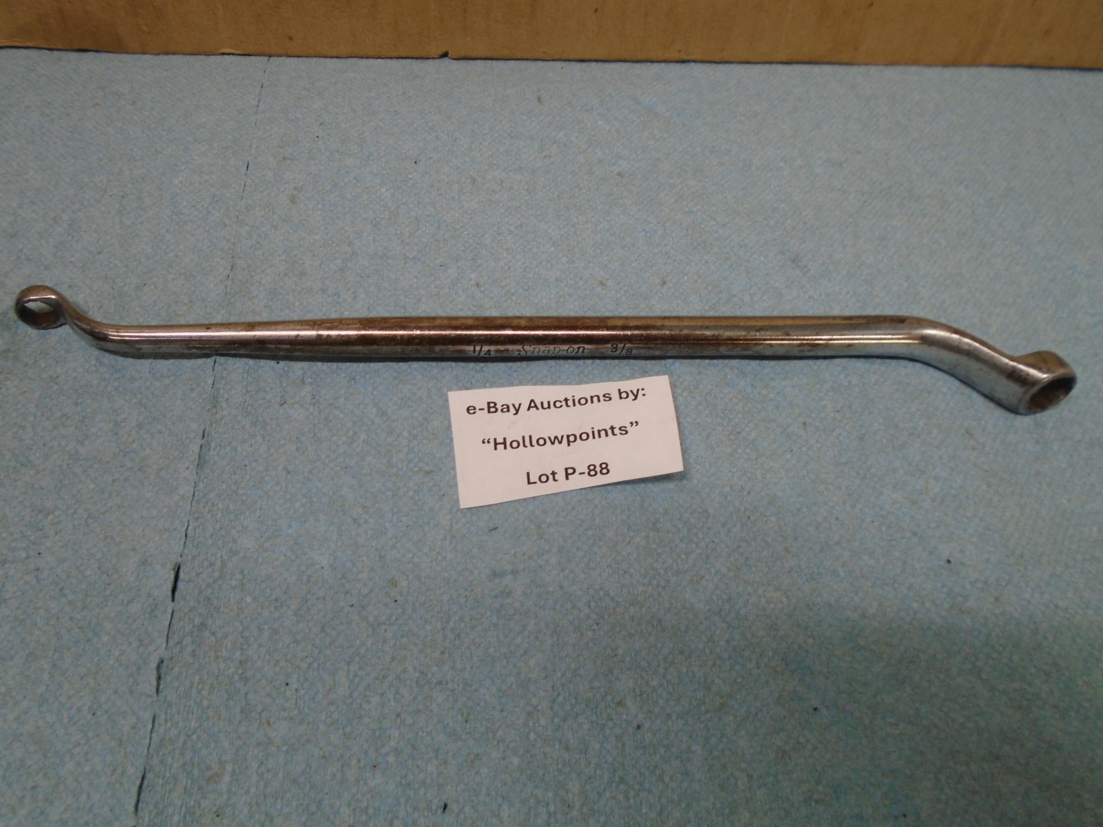 Snap-On vintage B-1458 Brake Bleeder Wrench 1/4″ x 3/8″ Snap On Date 1956 P88