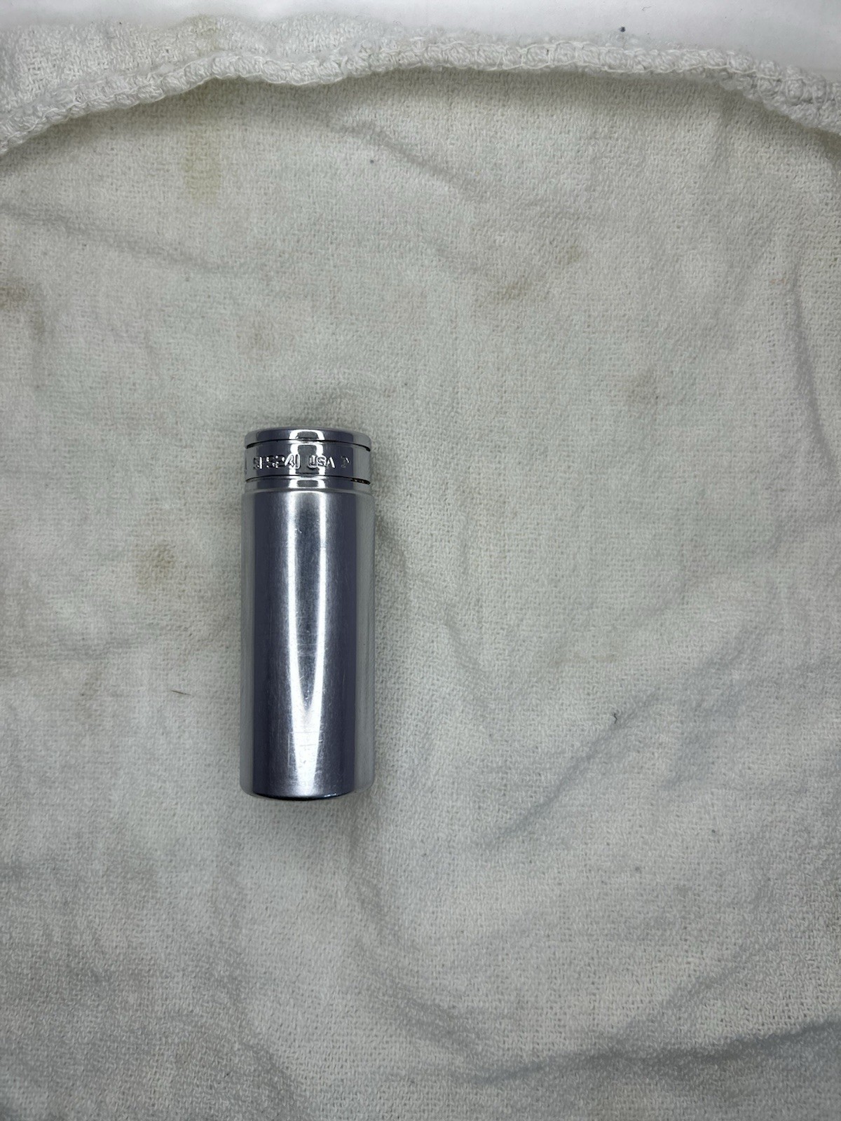 Snap On Tool 3/8 Drive Socket 3/4 Sae 6- Point Deep Chrome Sfs241 USA