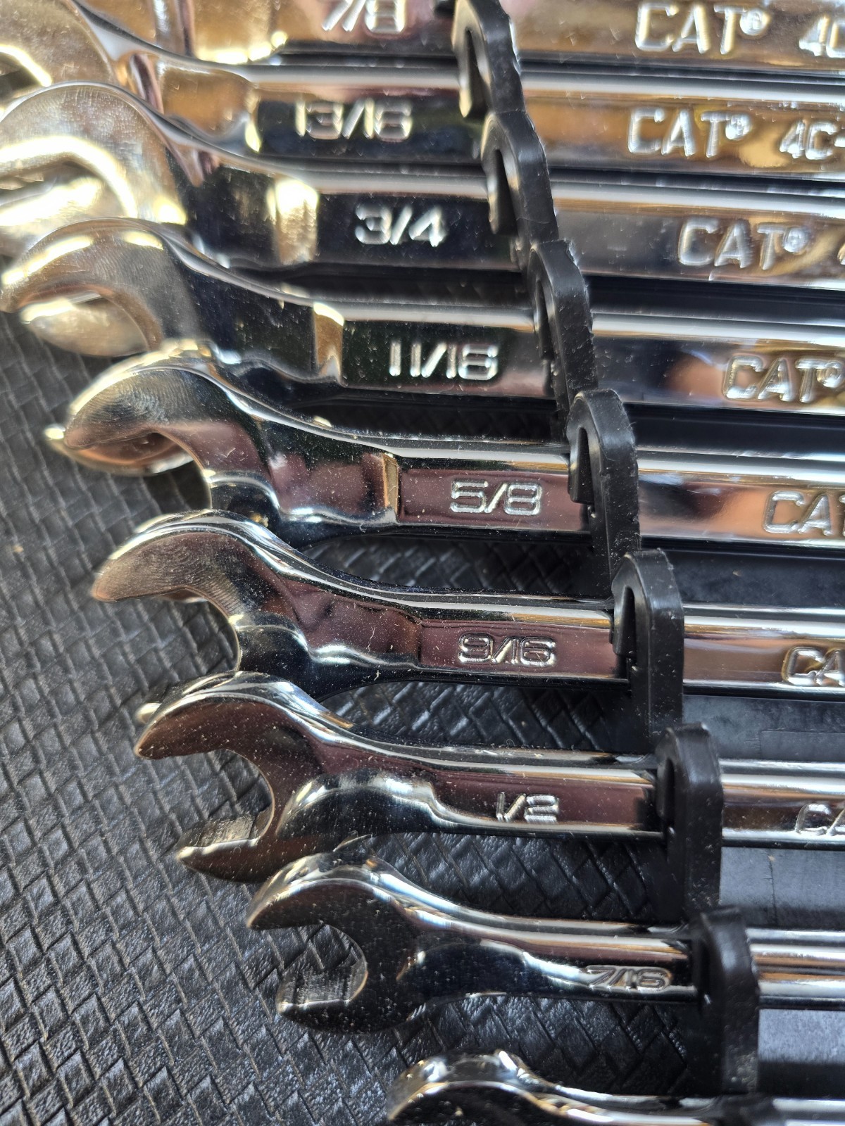 Cat USA Caterpillar 3/8″ to 1″ 14pc SAE Open Combination 11pc Wrench Set 4C-9600
