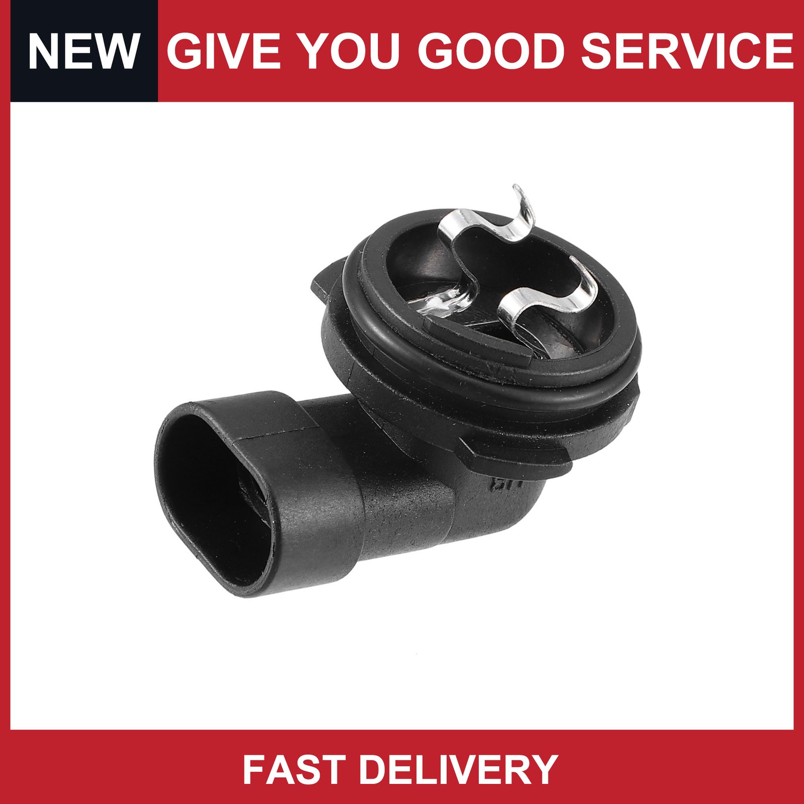 Fog Light Bulb Holder Socket 1445 H1 for Automotive Vehicle Plastic