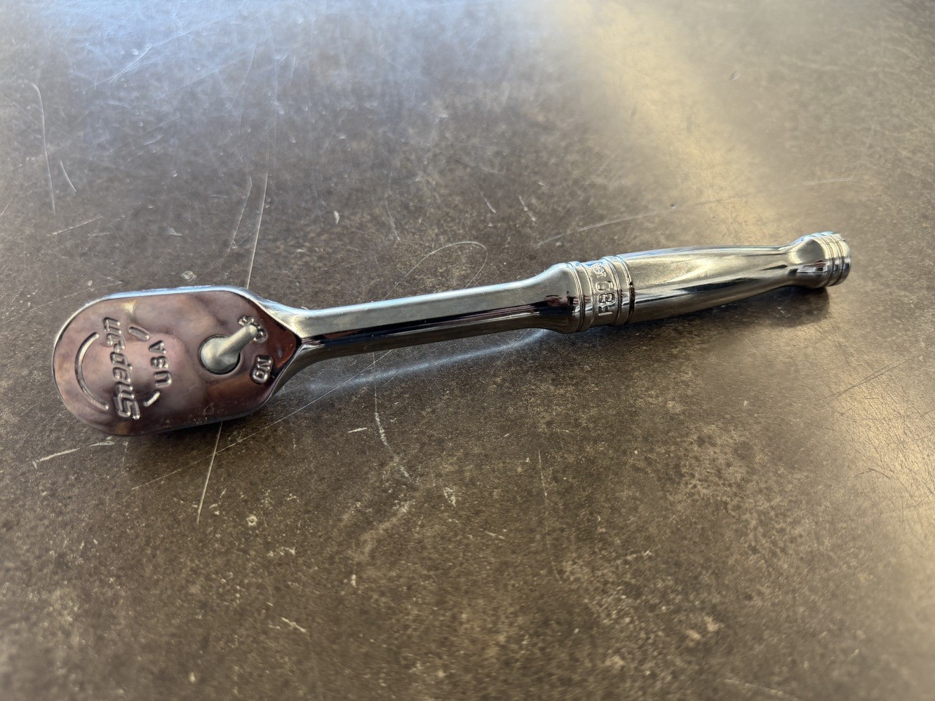 Snap-On F80 3/8″ Drive Standard Handle Ratchet (1115382)