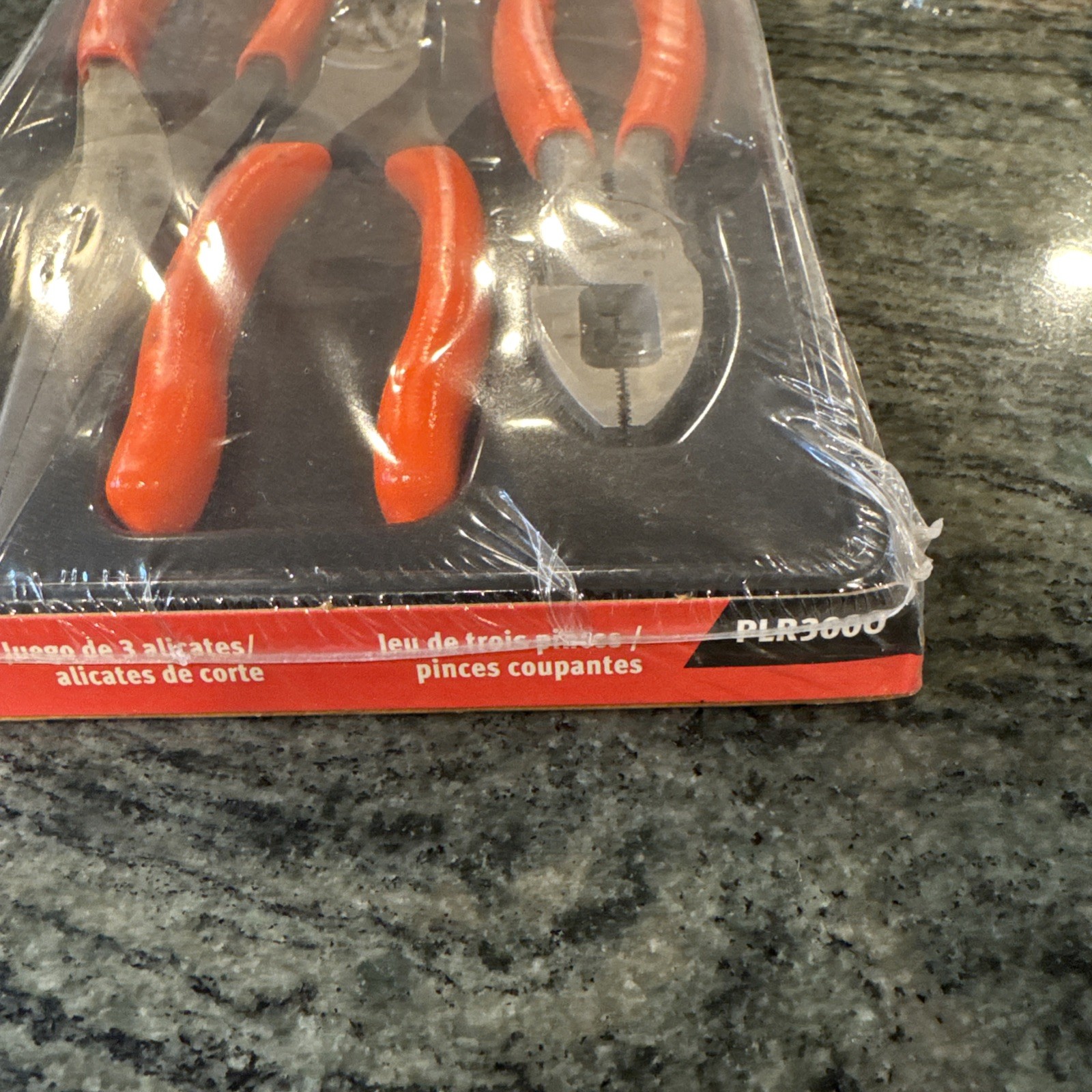 Snap On plr300o 3 pc plier cutter set 57ahlp, 86cf, 97cf With orange handles new