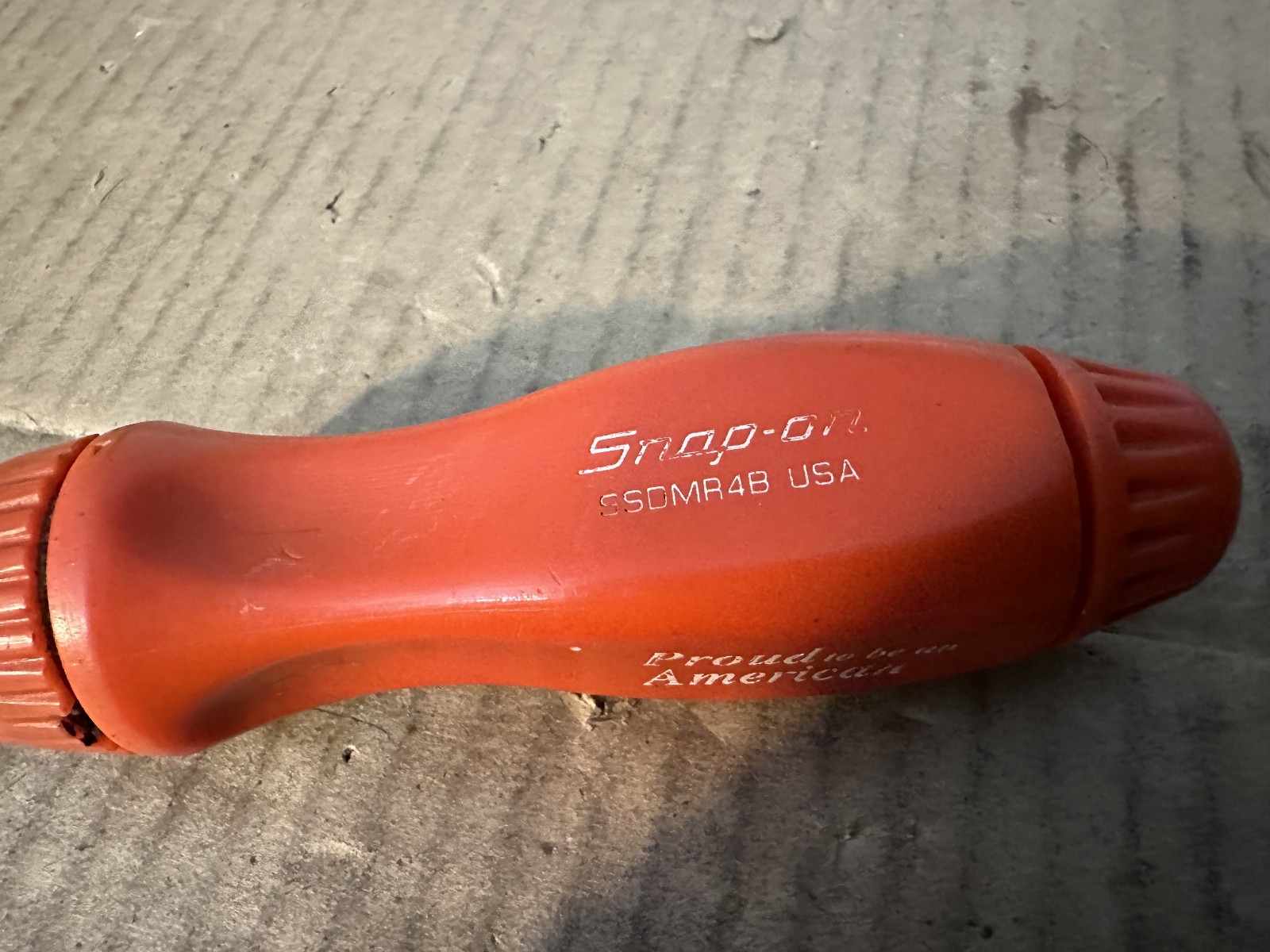 SNAP-ON RED MAGNETIC BIT 1/4″ SOCKET DRIVER & BITS SSDMR4B PROUD TO BE AMERICAN
