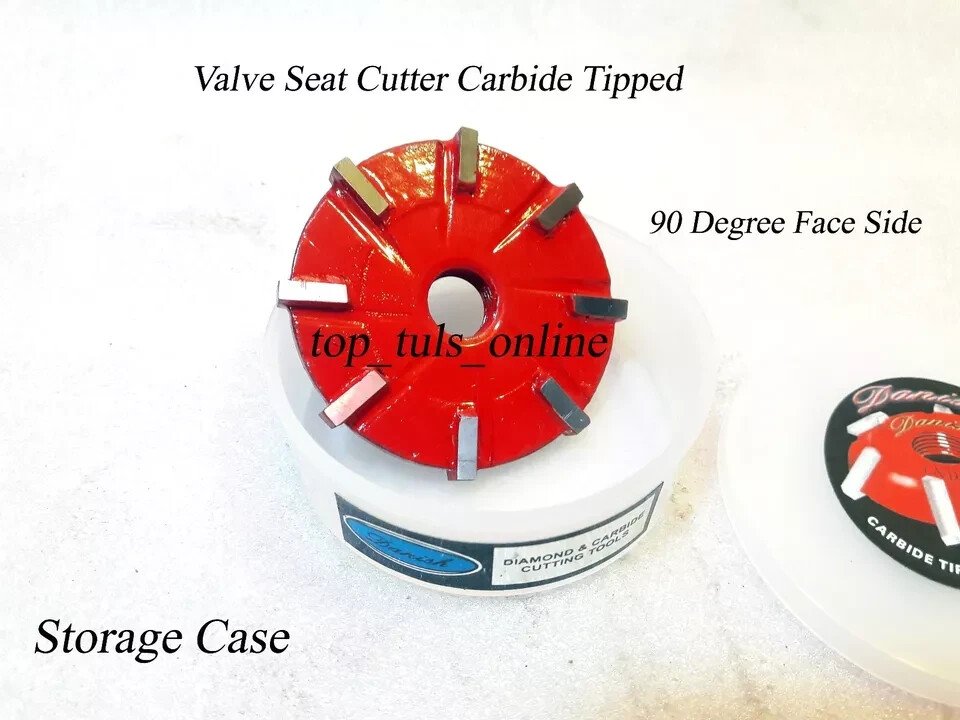 1x VALVE SEAT CUTTER CARBIDE TIPPED 1.1/2″ – 1.500″ 45 DEG 38 mm HARD SEAT CUT
