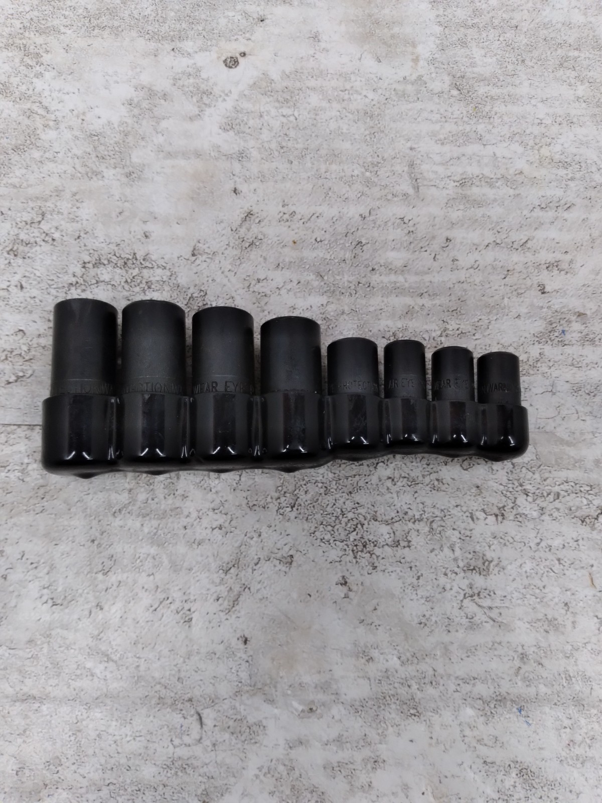 Lisle Tools USA Tap Socket Set 1/4″ 3/8″ Drive w/ Holder 70500 8pcs USED