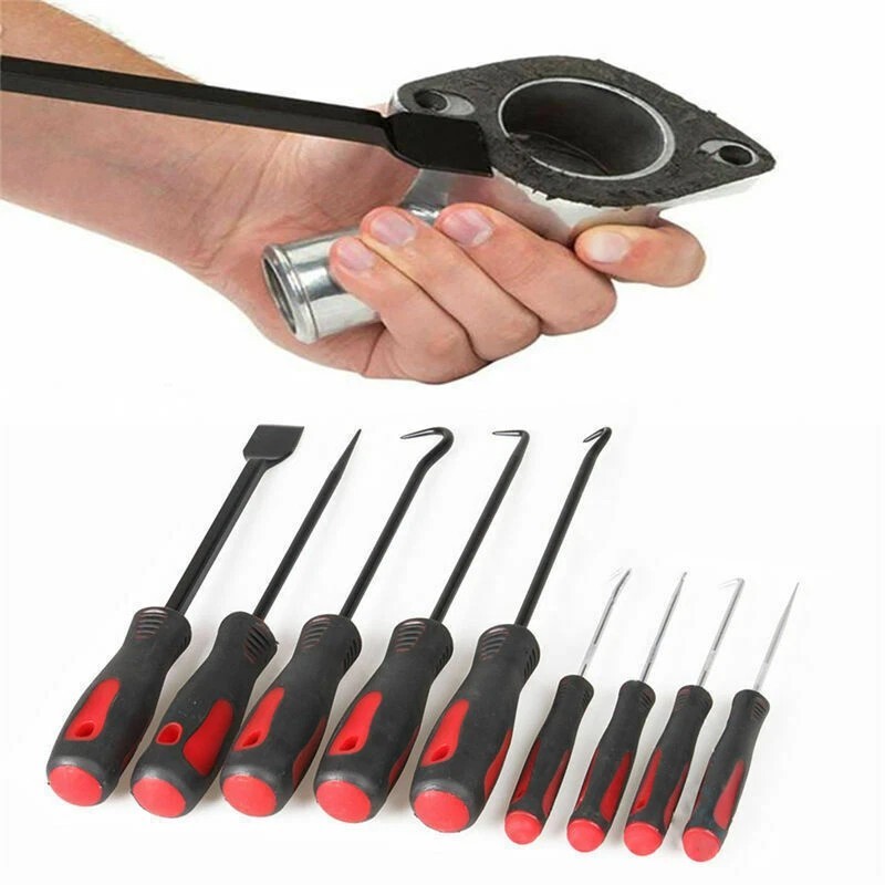 Winmax Tools Automotive 9pcs Scraper Hook And Pick Kit