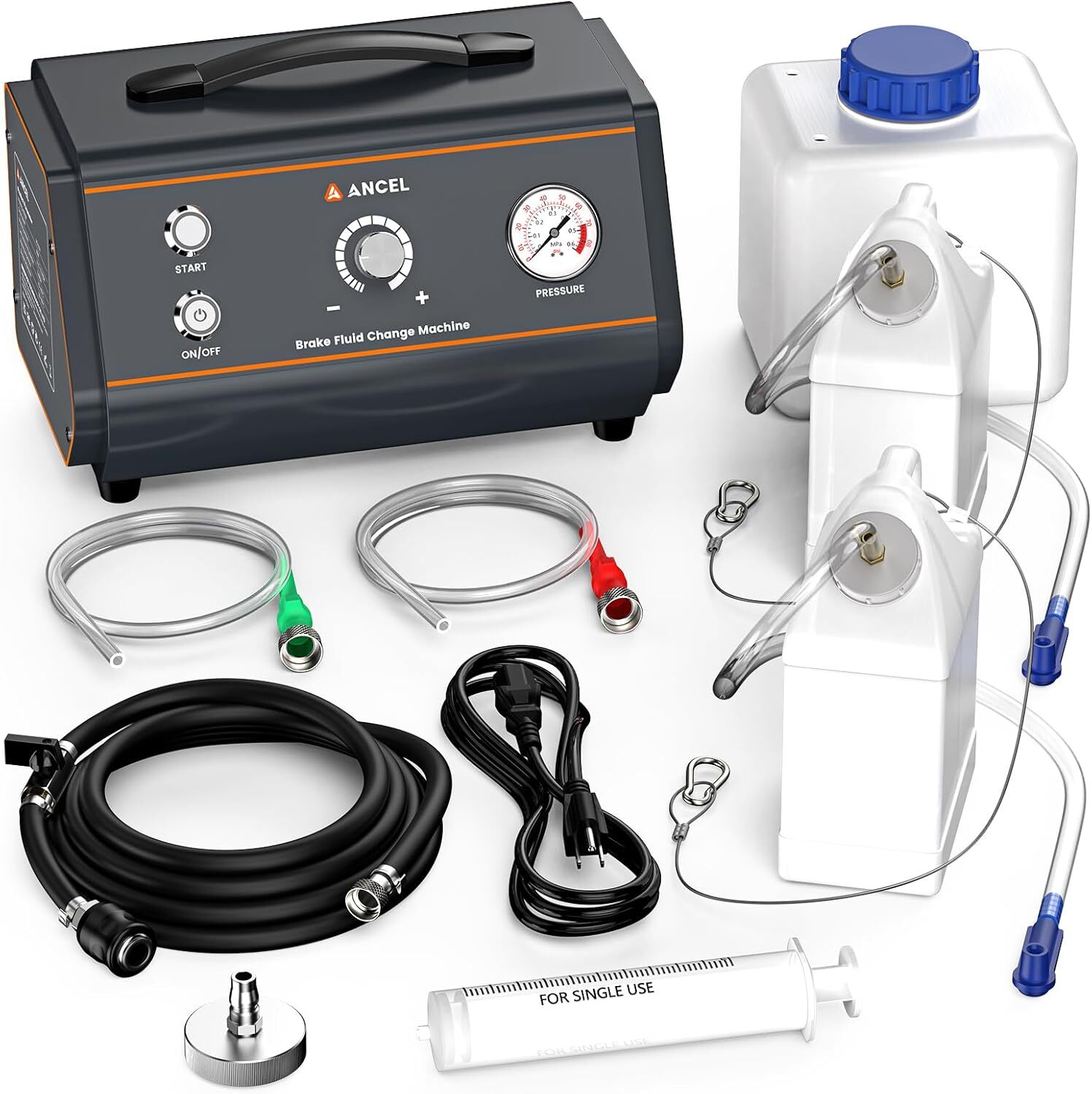 ANCEL Electric Brake Fluid Bleeder Car Brake Fluid Exchange Machine Oil Change