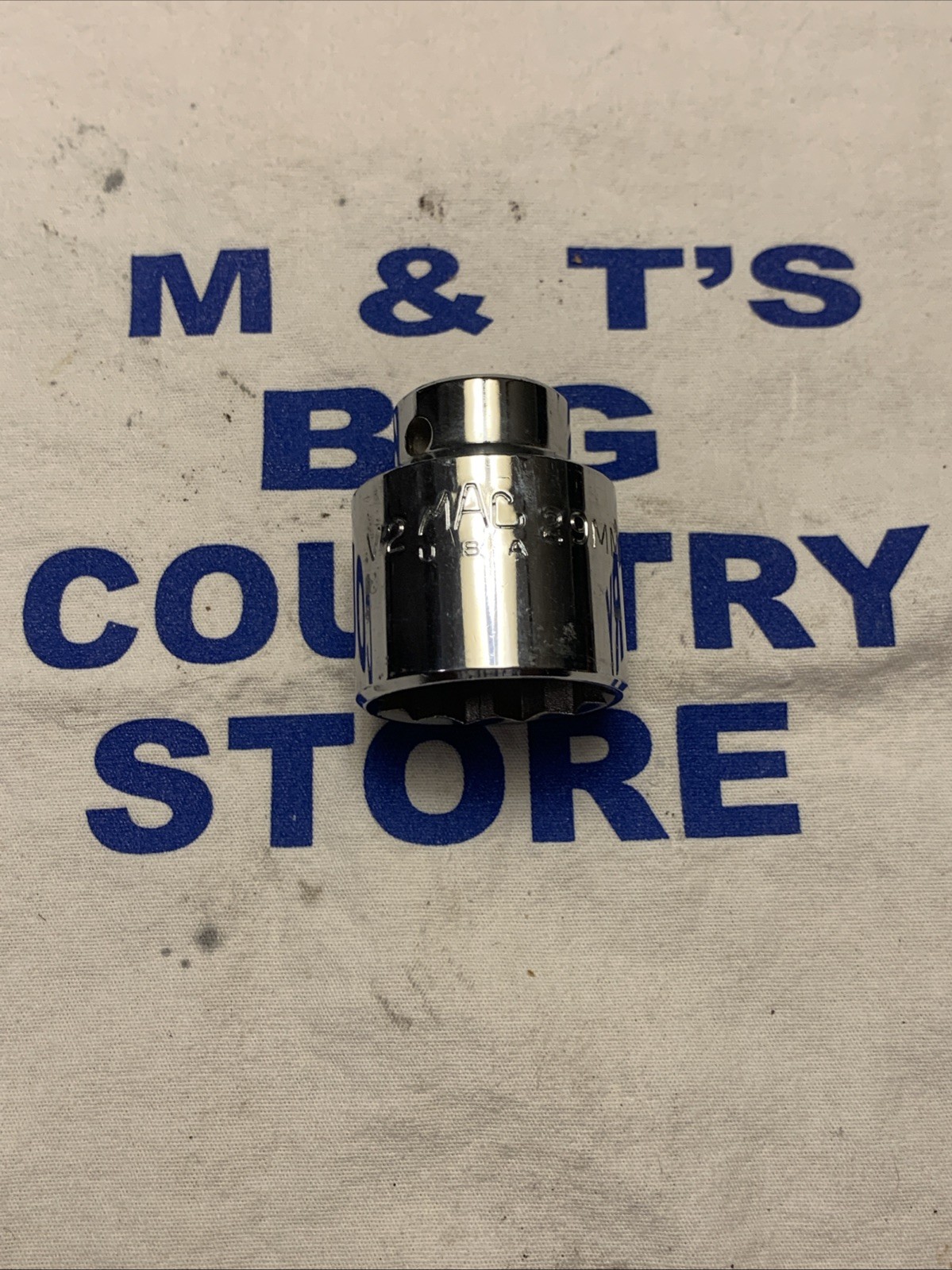 Mac Tools USA 1/2″ Drive 29mm Shallow 12pt Chrome Socket V229MM