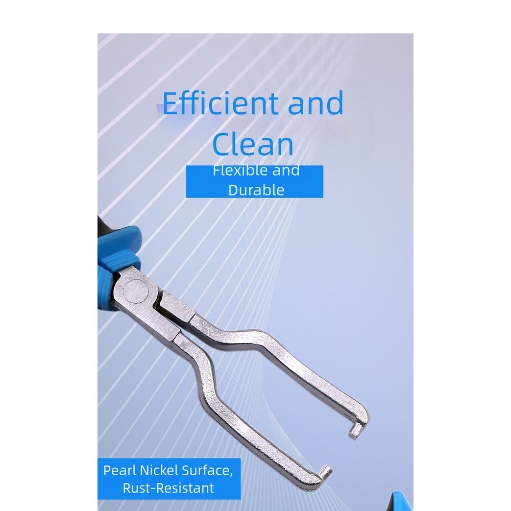 For Fuel Line Disconnect Pliers with Precision Jaw and Wide Opening for Tubing