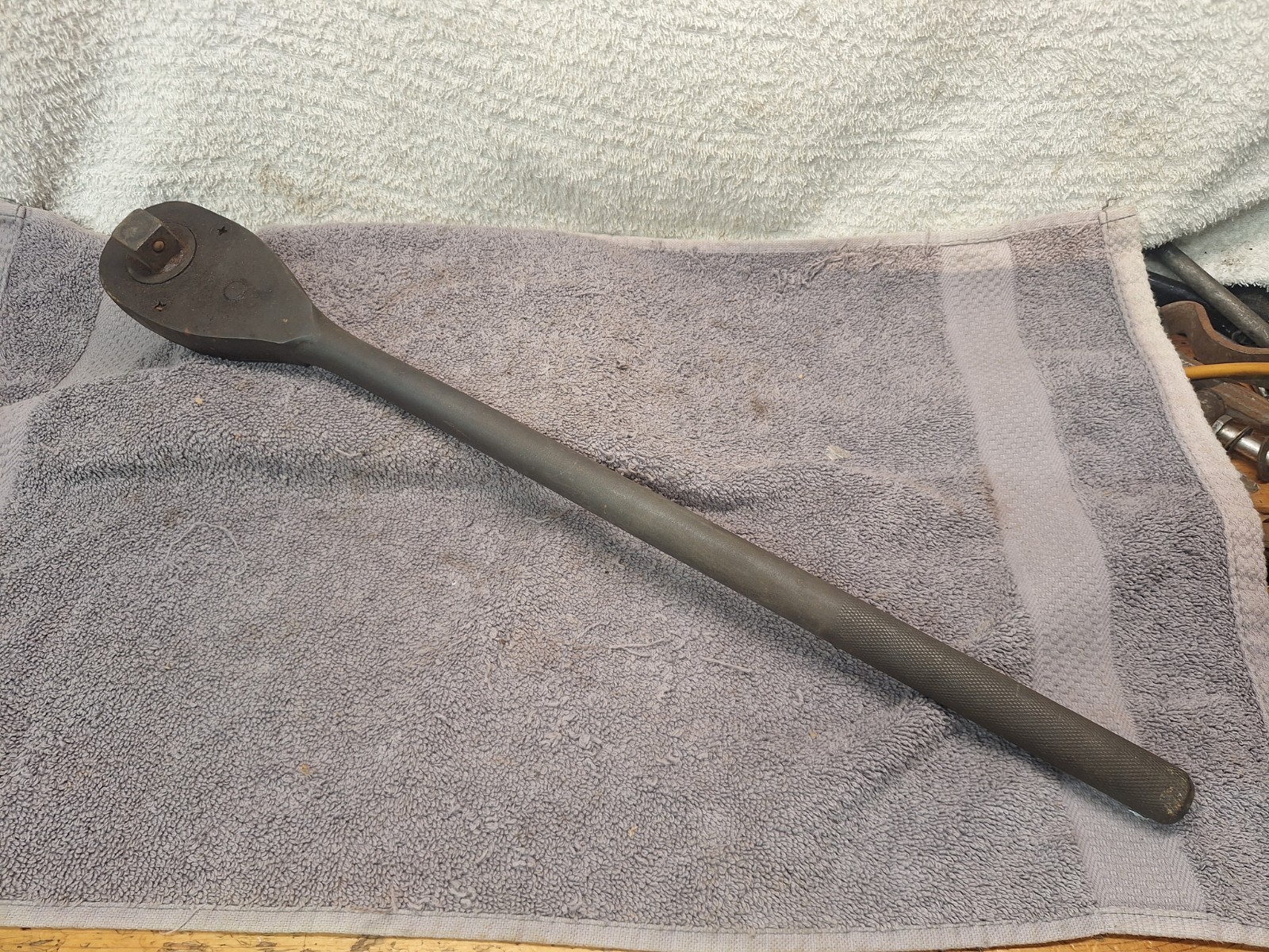 Vintage Wright 3/4″ Ratchet Wrench N-320 Made In USA 21″
