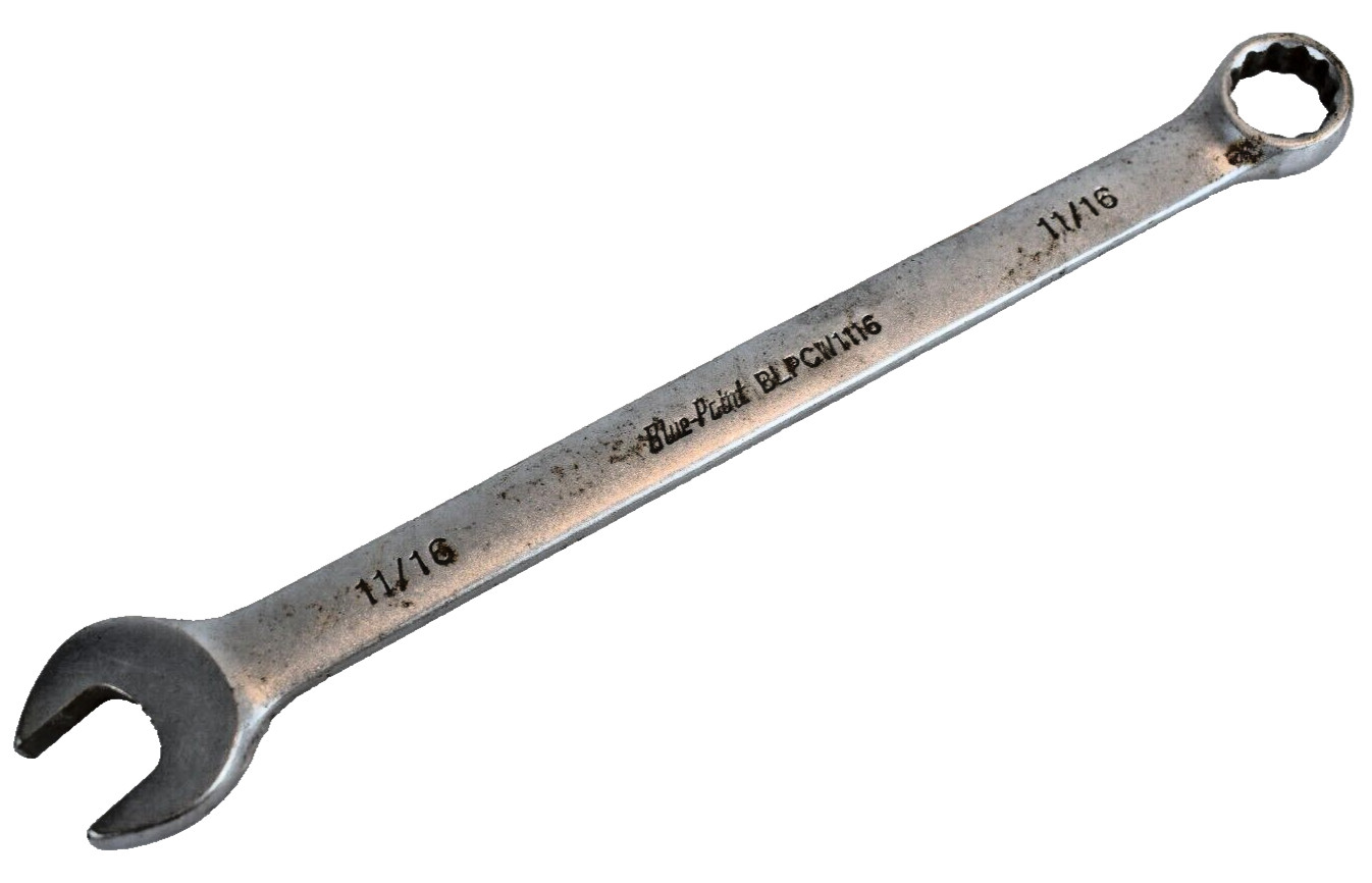 Blue Point Tools BLPCW1116 11/16″ SAE Combination Wrench 12 Point Brushed Chrome