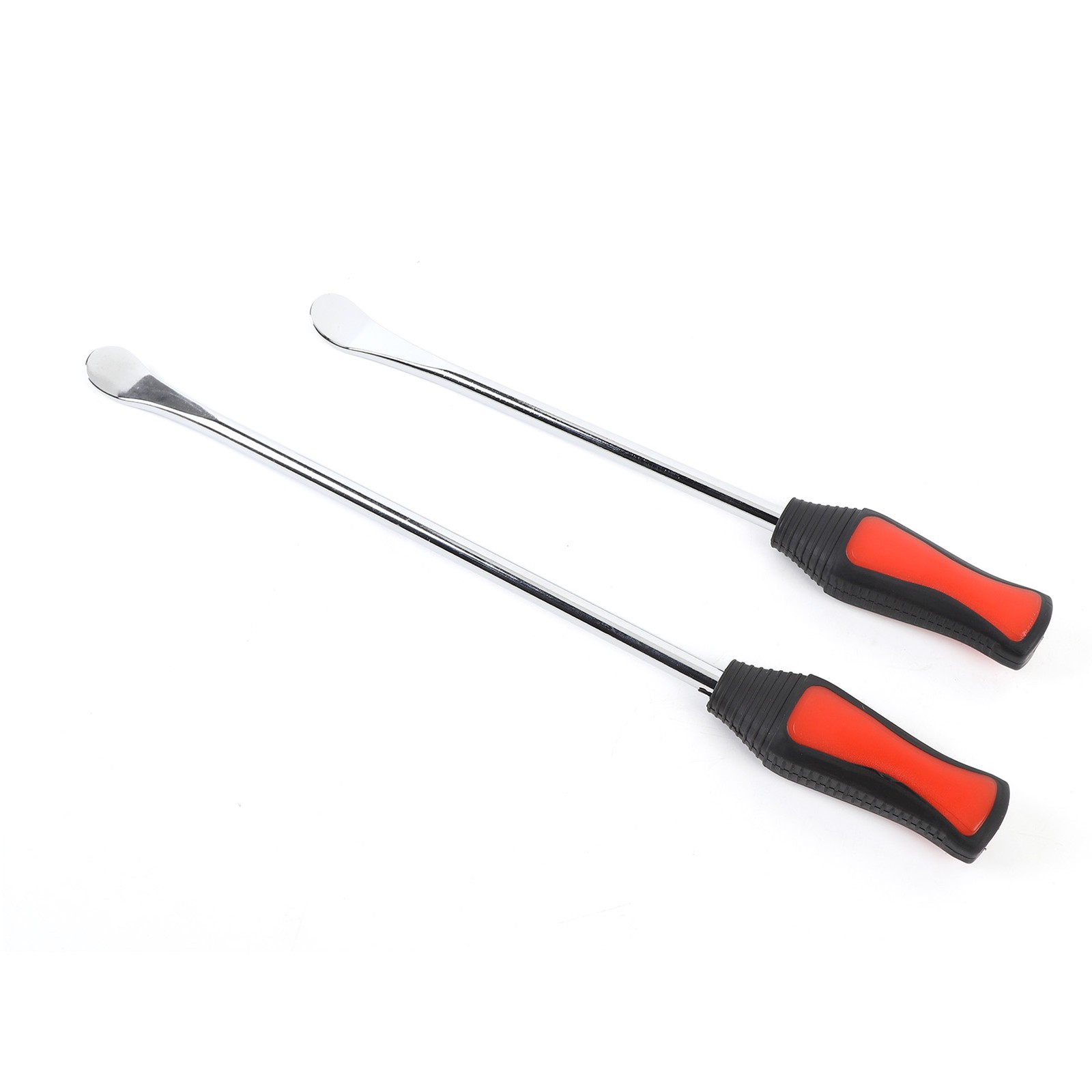 Car 2pcs Tire Spoons 11.81in 14.57in Carbon Steel Ergonomic Handle Motorcycle