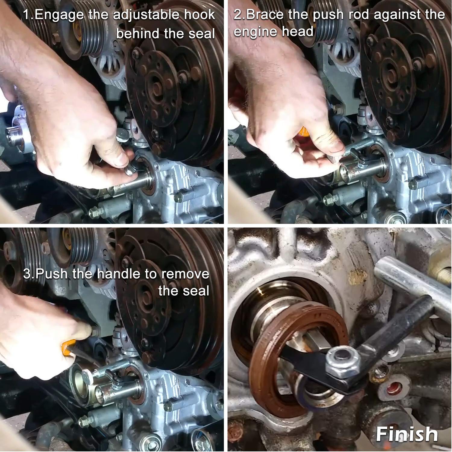 58430 Shaft Type Seal Puller Removes Cam for Many Shaft/Seal Application