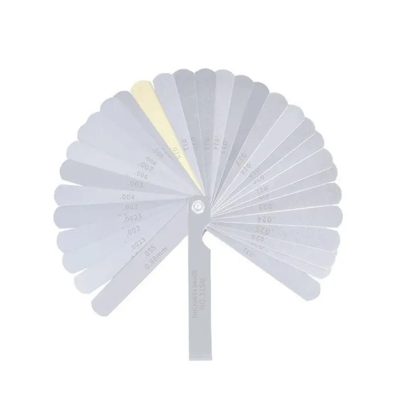 32 Blade Feeler Gauge Dual Reading Combination Feeler Gauge Metric & SAE US NEW