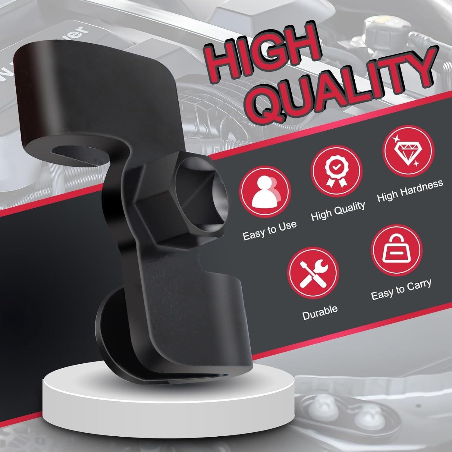 Polished Wrench Extender with Increased Leverage – Ideal for Stubborn Bolts