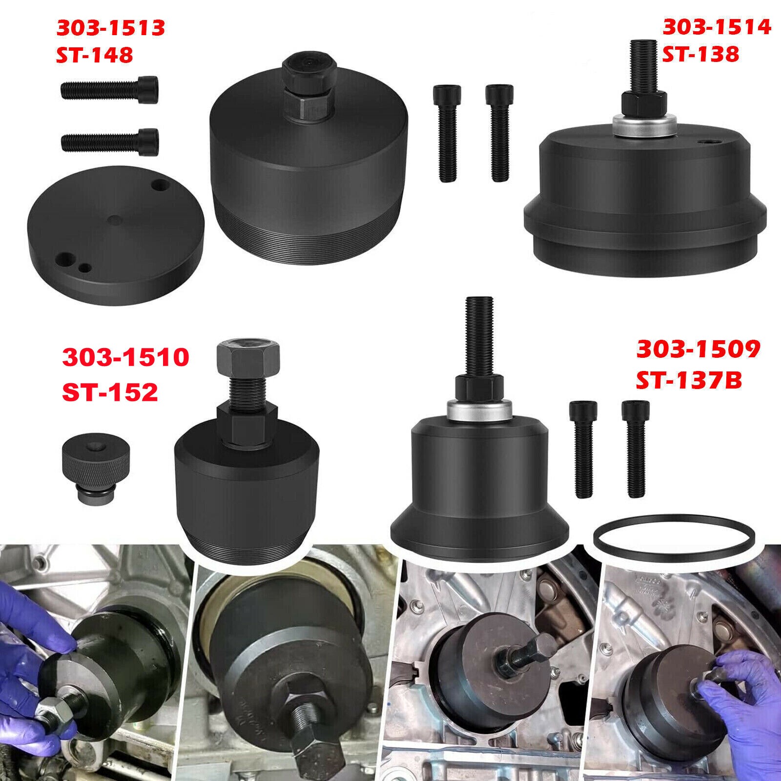 6.7L Front Rear Crankshaft Seal Installer Remover Master Set Fits Ford F-250/350