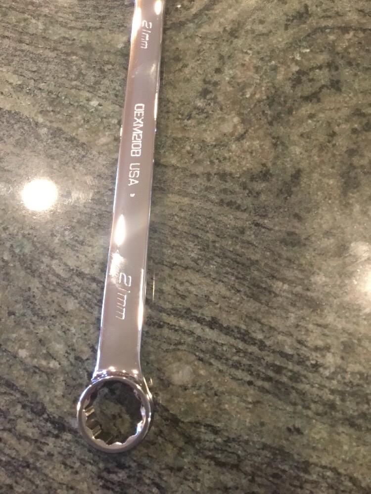 Snap On oexm210b 21mm 12 point metric combination wrench new