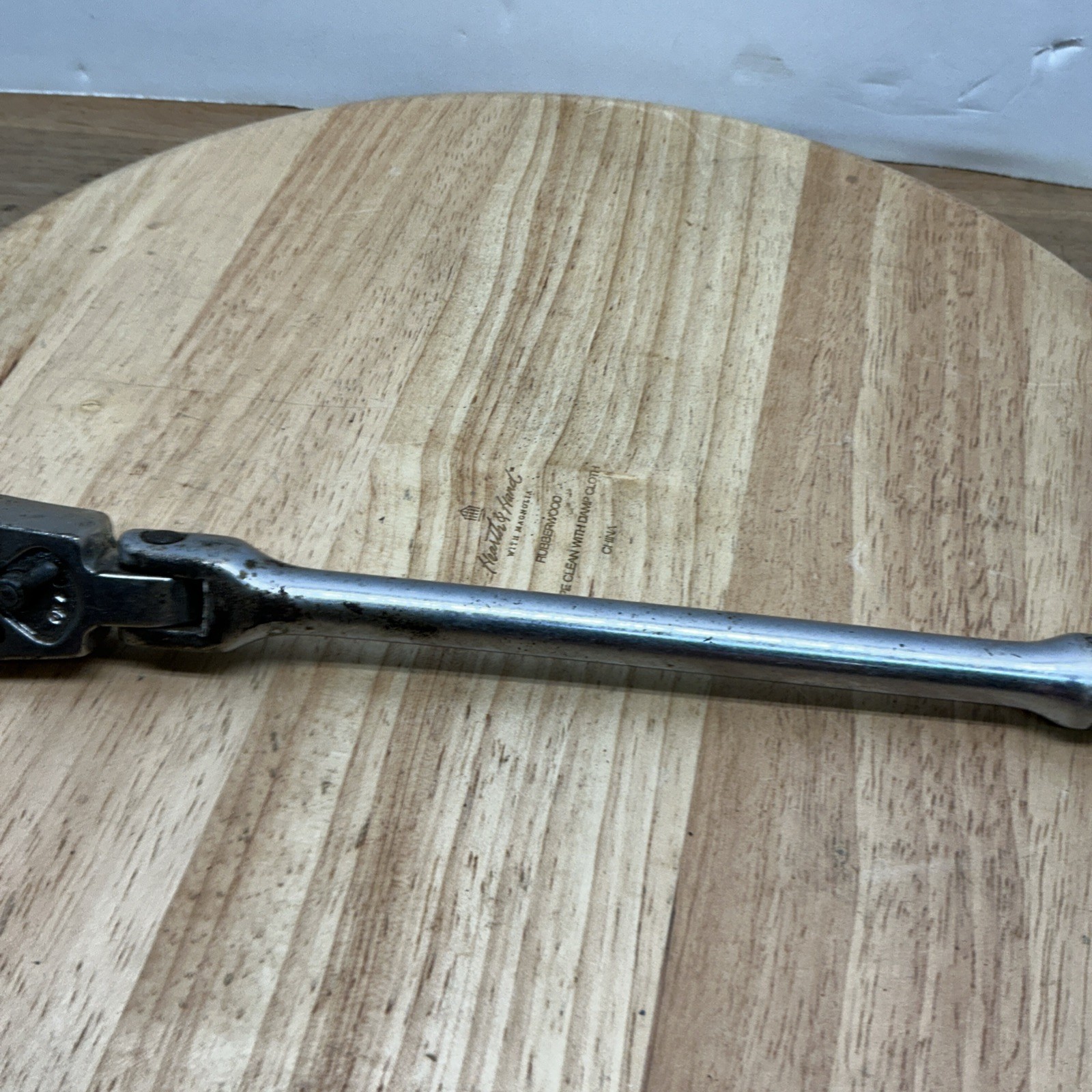 Snap On Tools USA 3/8 Drive Flex Head Standard Handle Ratchet F731 Vintage(k)