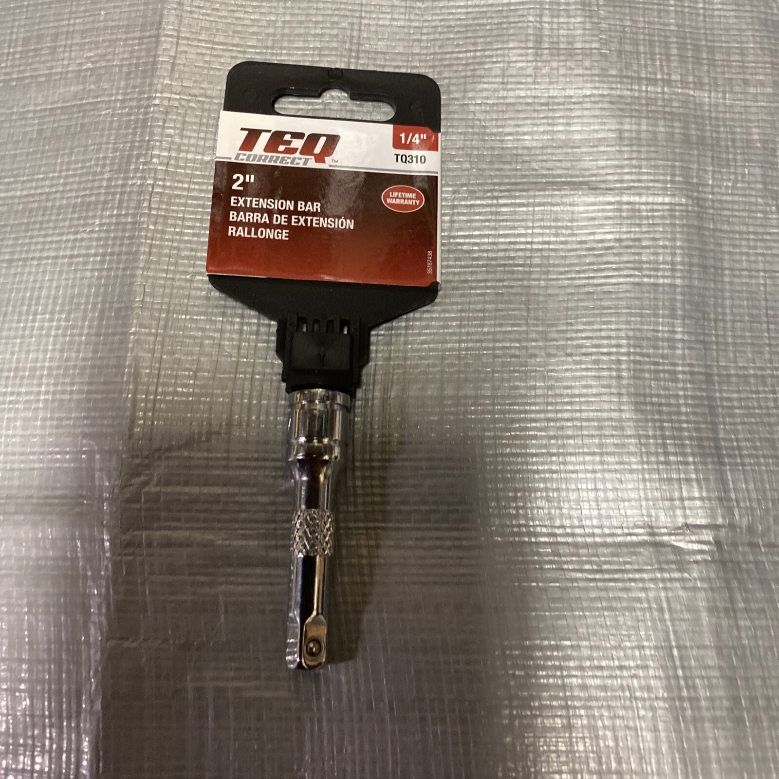 TEQ Correct – 2” Socket Extension Bar – 1/4” Drive – TQ310