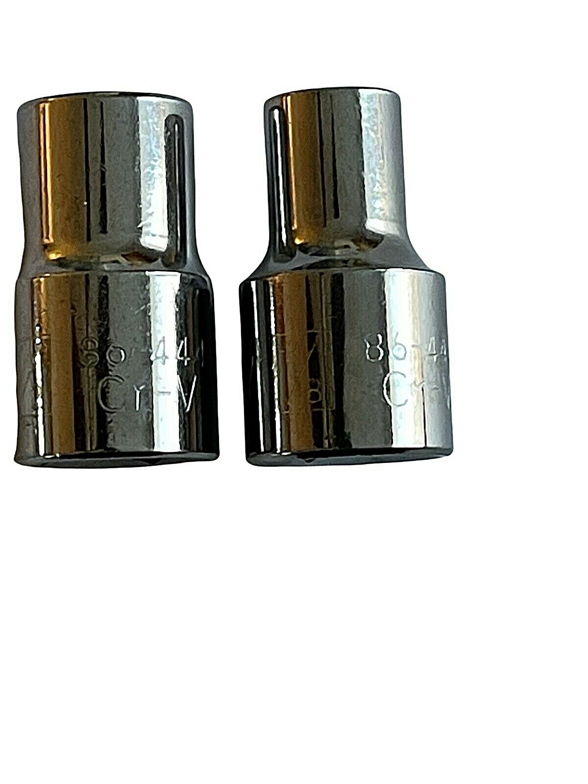 Stanley 6 Point 1/2″ Drive 3/8″ and 1/2″ Sockets 86-442 86-444