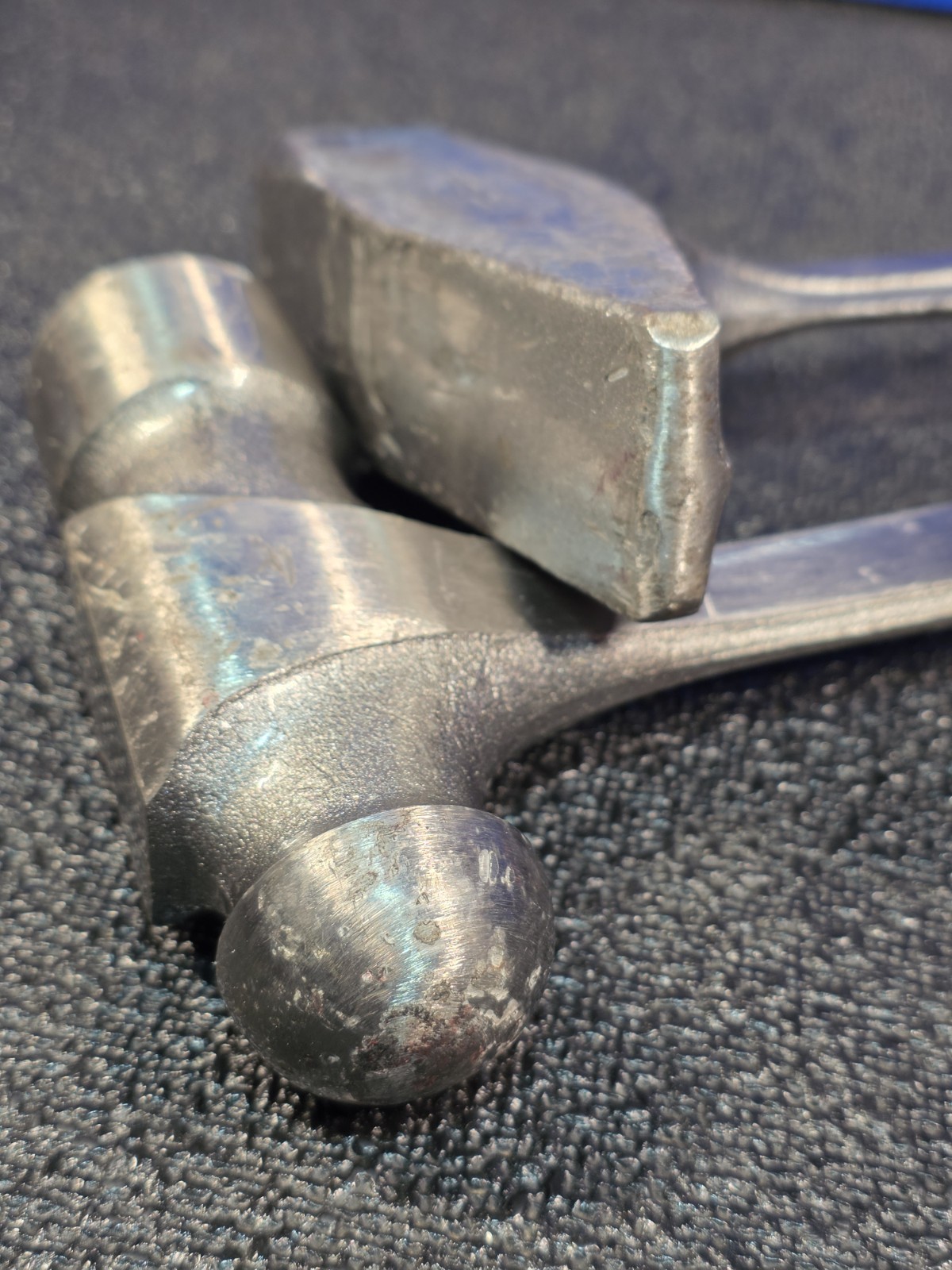 MAC BH32AV 32oz Ball Peen and SH2AV 2lb Blacksmith Hammers Antivibe Soft Grip