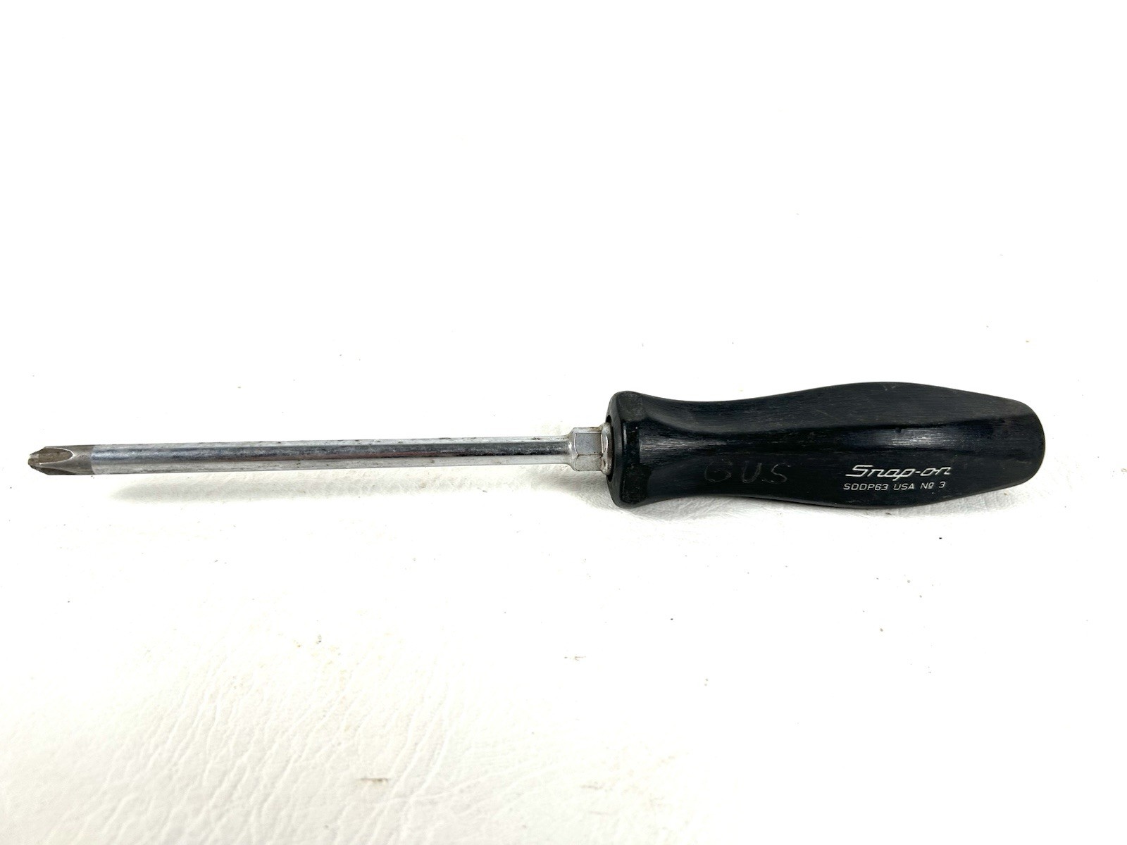 SNAP-ON TOOLS Phillips Screwdriver SDDP63 10.75″ Long Made U.S.A. No. 3 Black