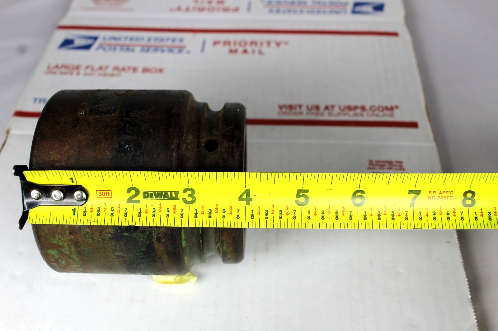 HYTORC INDUSTRAIL SOCKET 2-9/16 1-1/2 DRIVE 6 POINT IMPACT SOCKET