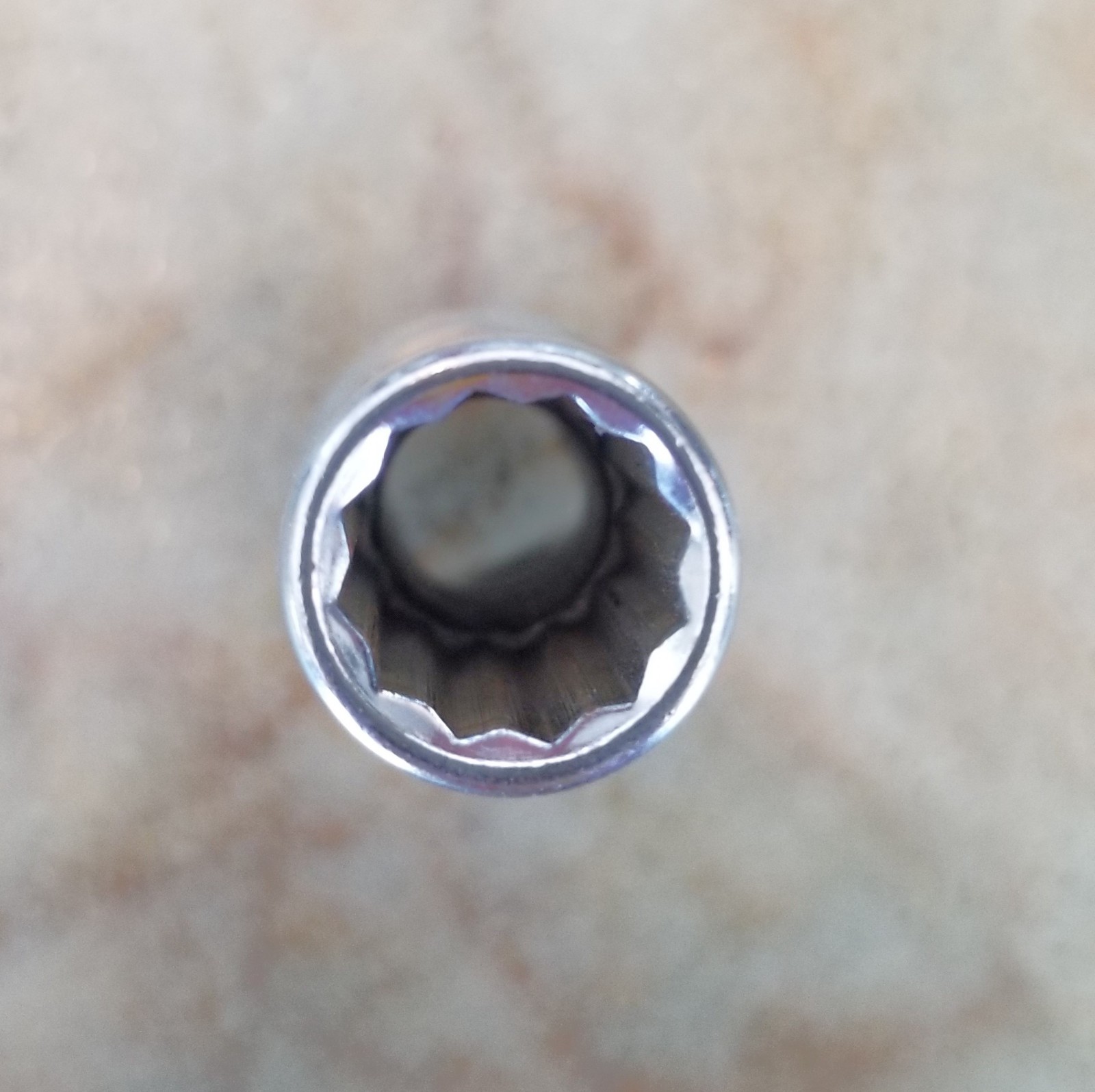 3/8″ 12 Point, MASTER MECHANIC 3/8″ Drive Chrome DEEP Socket, Combine shipping