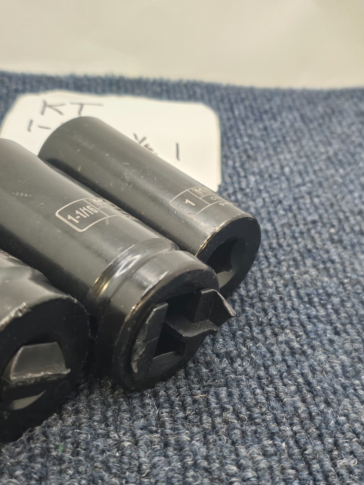 K-T Industries 0-4640, 0-6634, 0-4632: Cr-V Deep Impact Sockets – Black