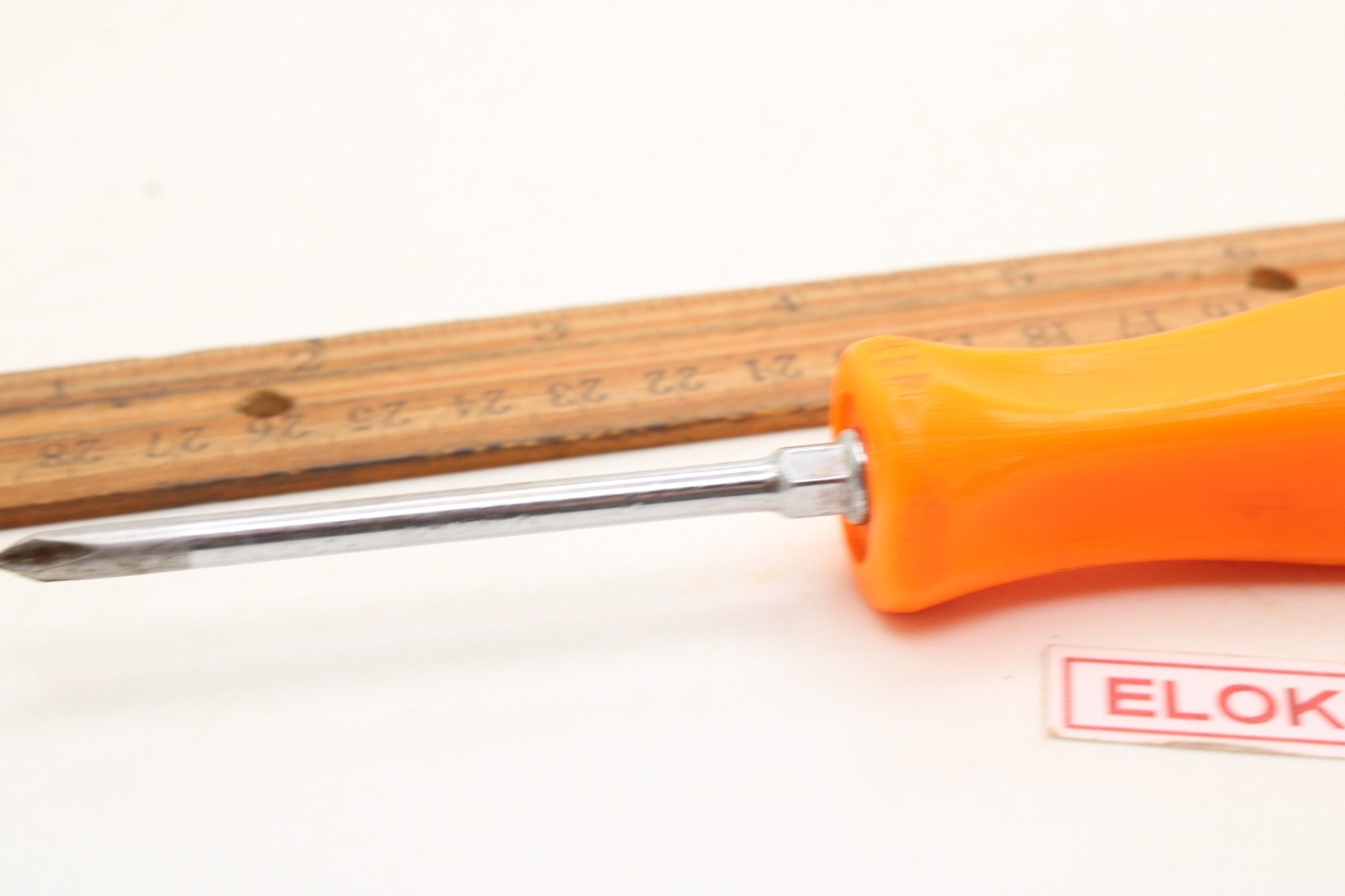 Snap-on SDDP31 #1 Phillips 3″ Screwdriver Hard Orange Handle USA