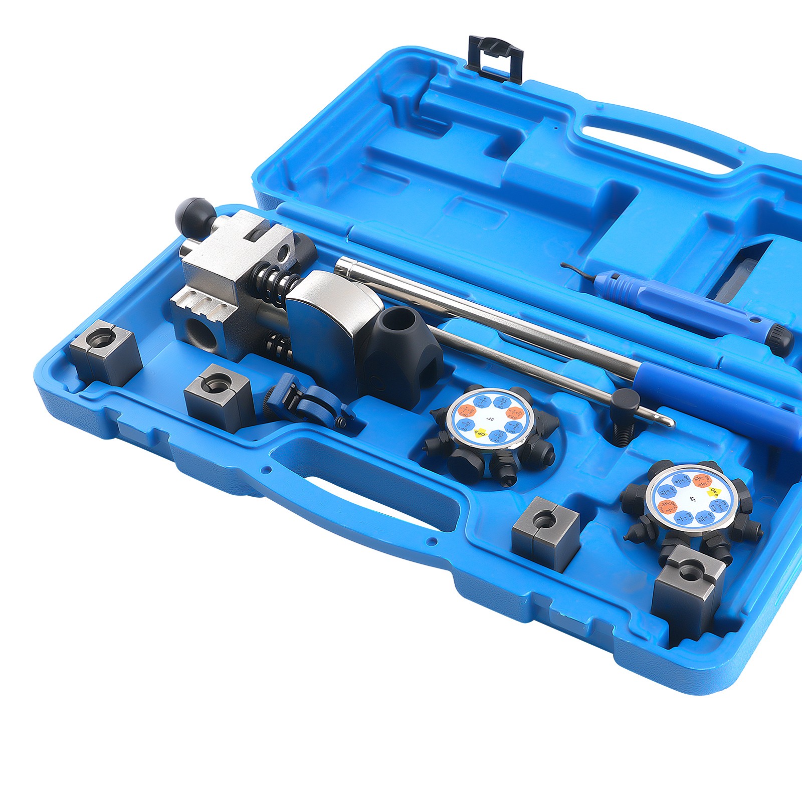 37° 45° Brake Line Flaring Tool Double Bubble Single Flare 3/16-3/8″ Kit