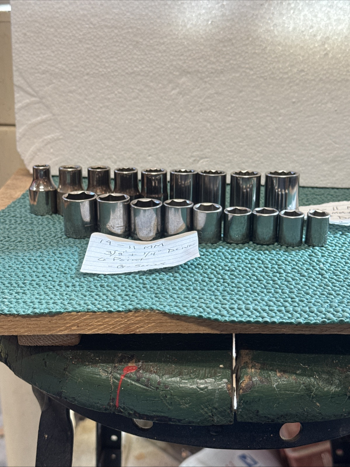 Lot Of 18 Craftsman Metric Sockets In Great Shape USA See Pictures 2 Sets