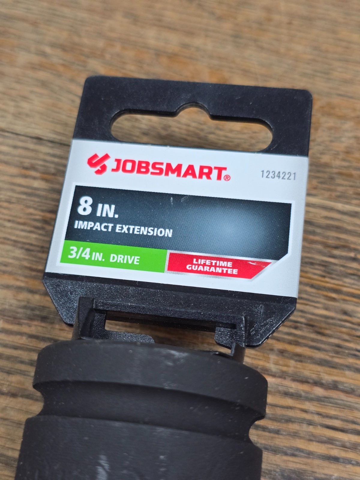 🛠️ Jobsmart 8 in Impact Extension 3/4″ Drive 1234221