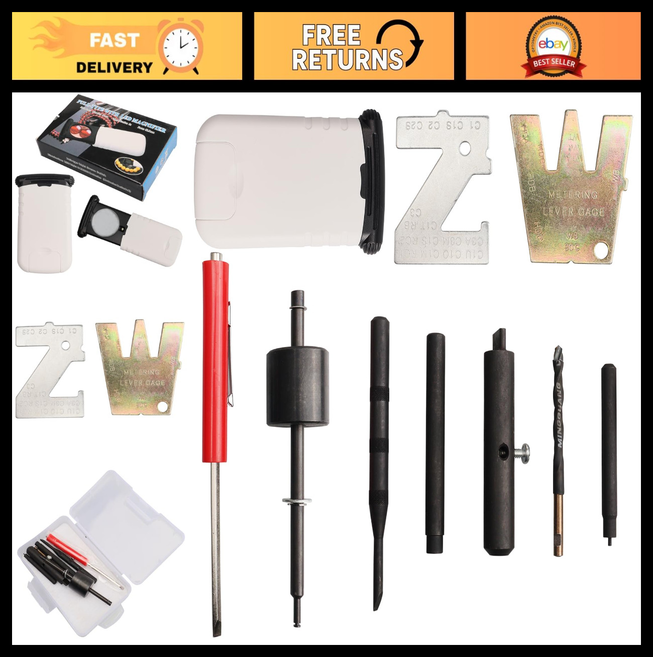Carburetor Repair Tool Kit for Walbro 500-538 & 500-500 | Essential Maintenance