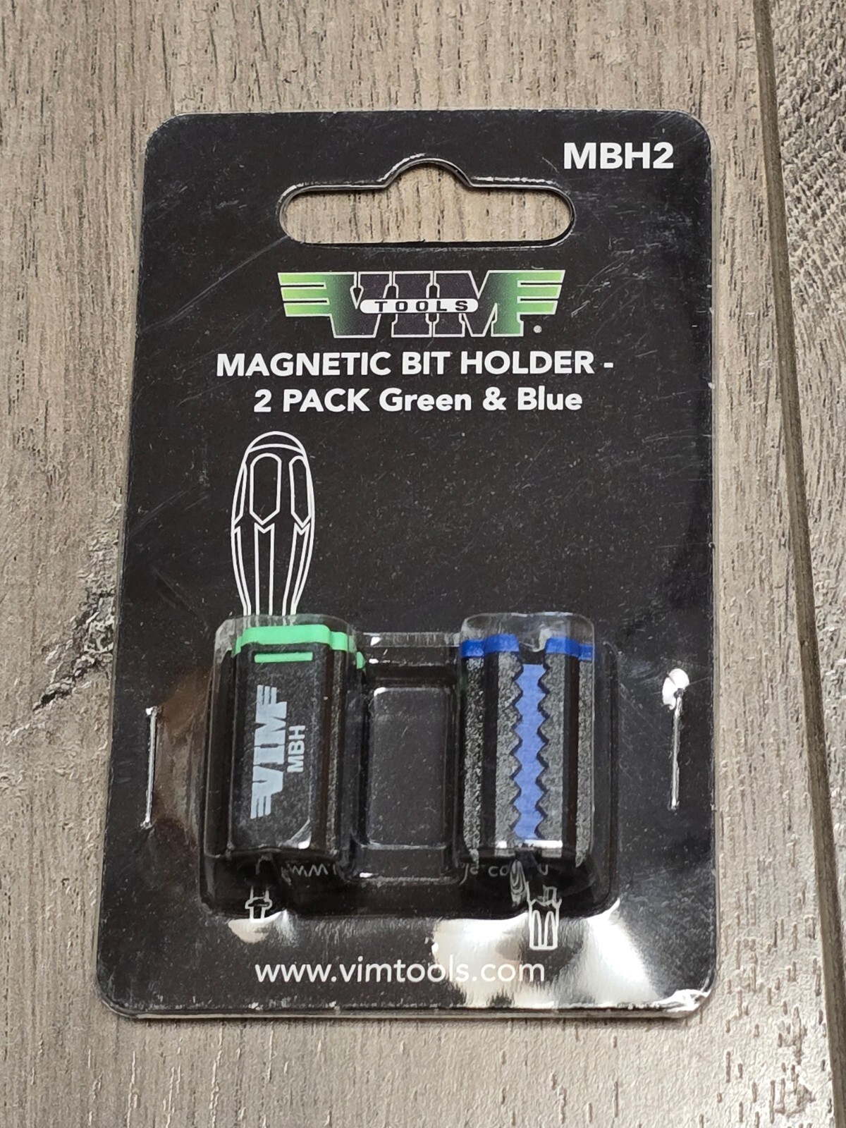 VIM 2pc Magnetic Bit Holders fits most Common Sized Screwdriver Shafts #MBH2