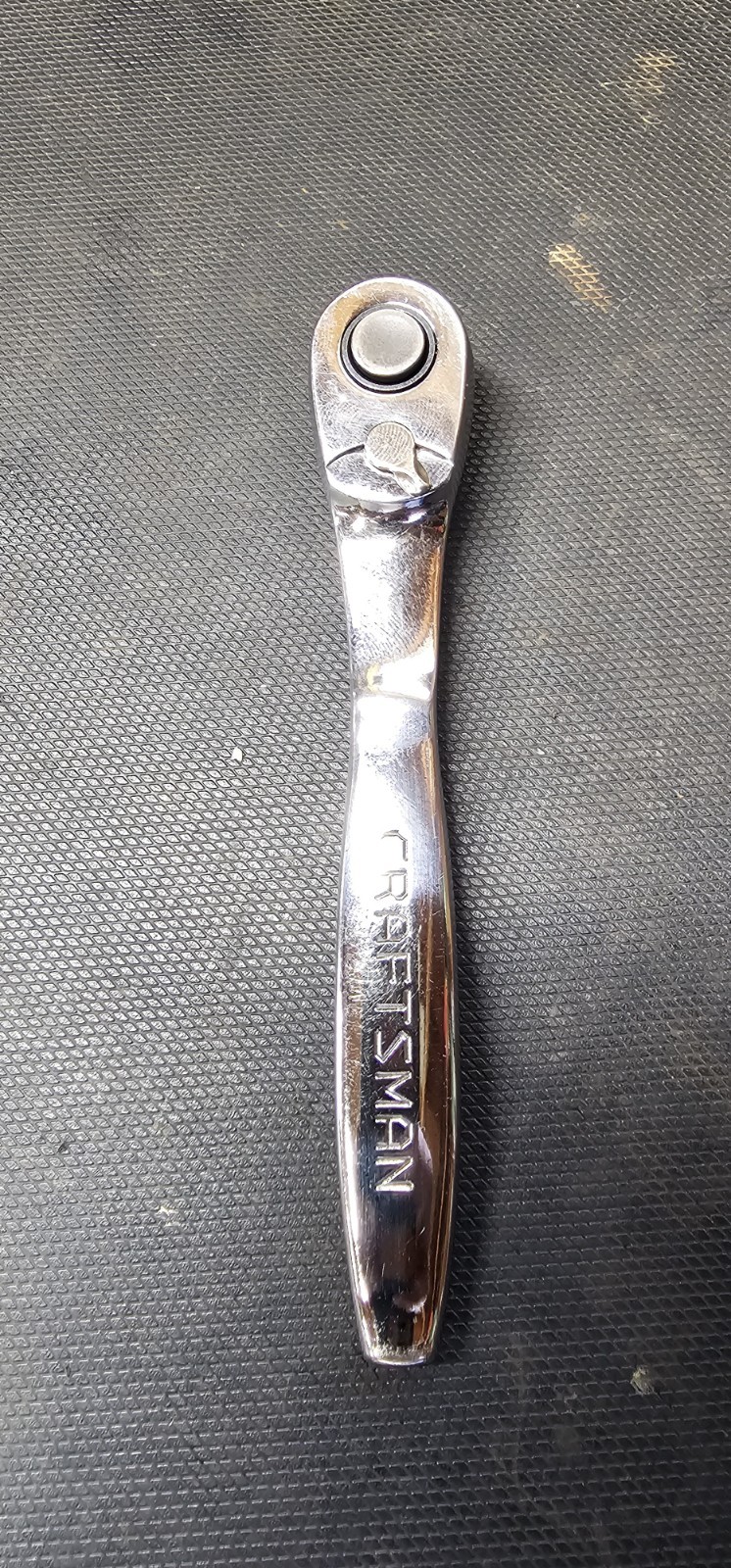Craftsman USA KX 44994 1/4 Full Polish Low Profile Ratchet Vintage