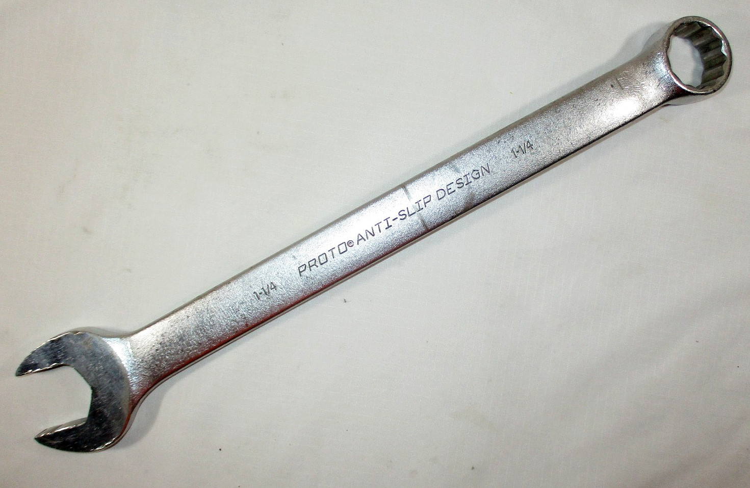 PROTO ANTI-SLIP DESIGN~ 1 1/4» Combination Wrench~1240ASD ~12 Point~USA~Used