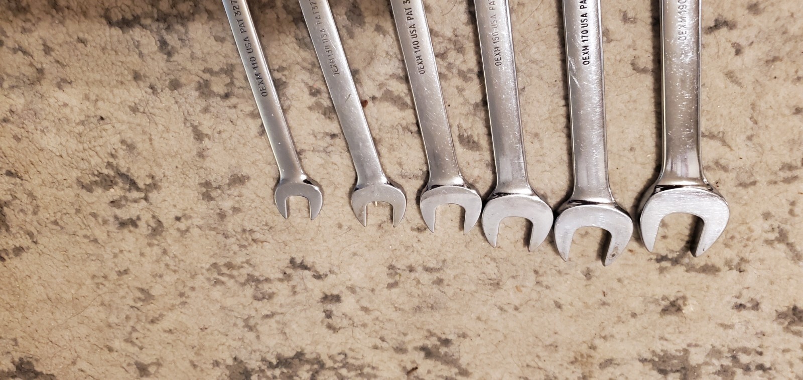 Snap On Oexm 6 Pieces Metric Wrenches 19-17-15-14-13-11