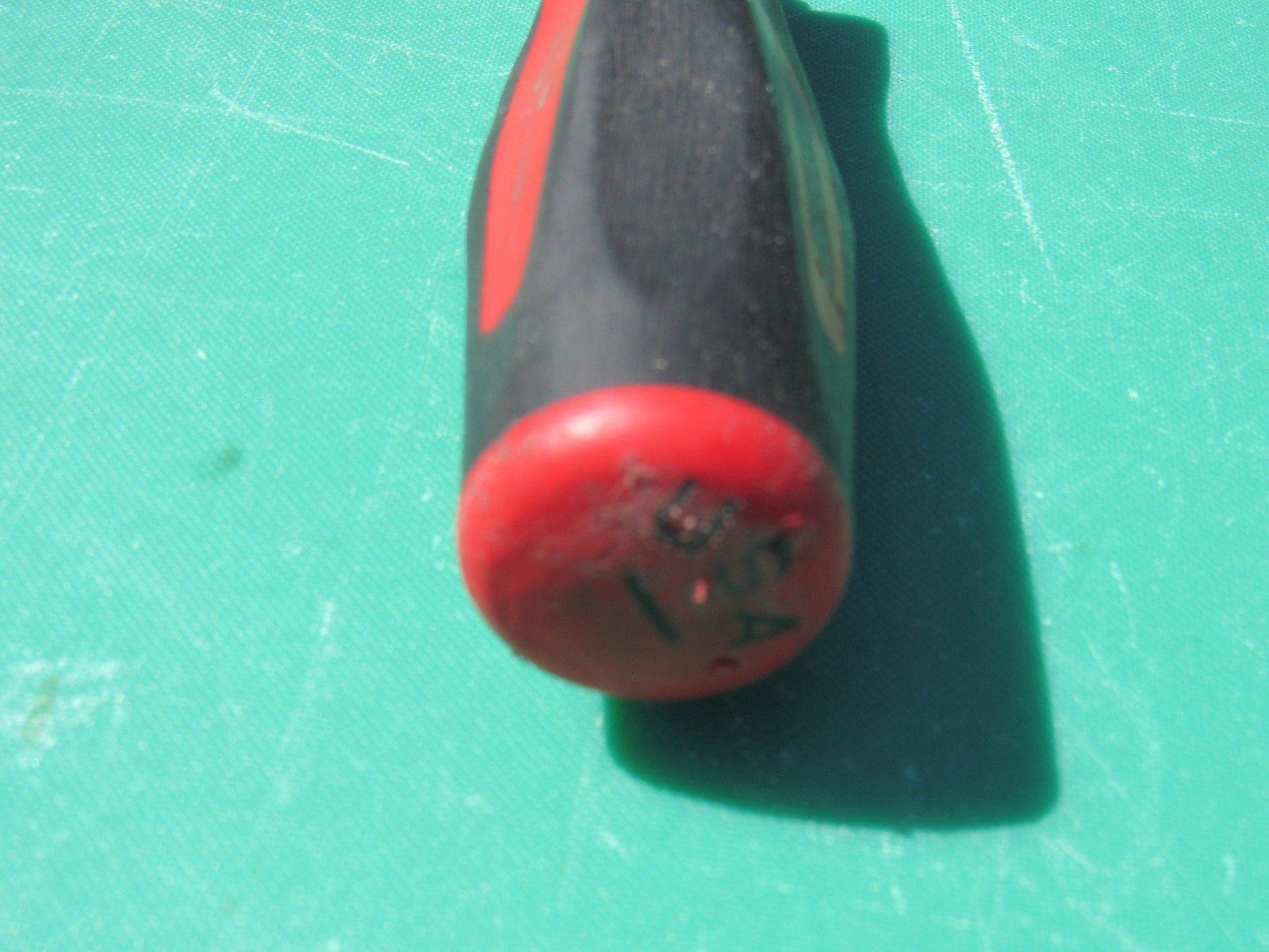 SNAP ON SGD8BR SGD8B RED BLACK HANDLE STRAIGHT / FLAT TIP / SLOTTED SCREWDRIVER