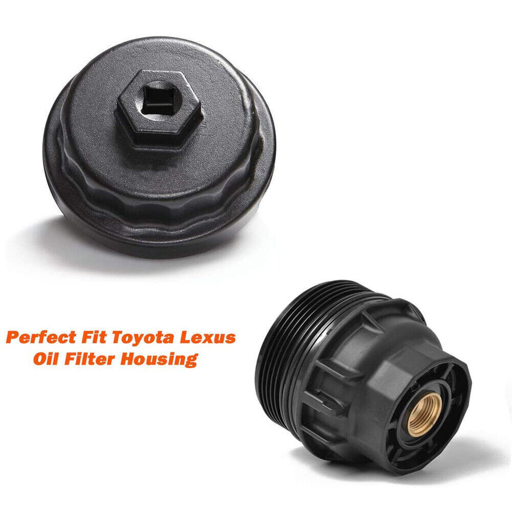 64mm Oil Filter Cap Wrench Socket Remover Tool for Toyota, Lexus Scion 2.5L-5.7L