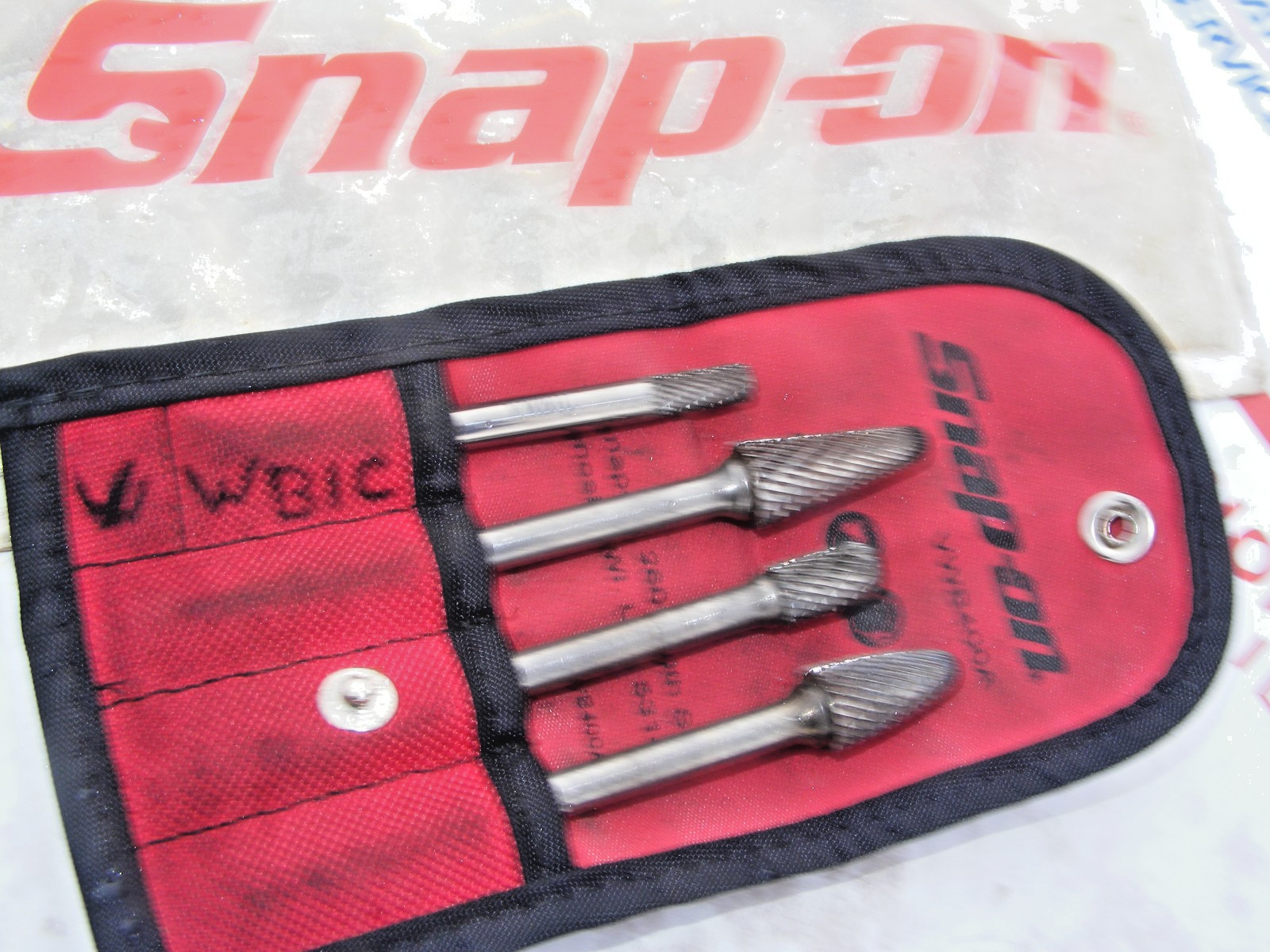 Snap-on™ VWB400A 4-piece Carbide Grinding Burr Set