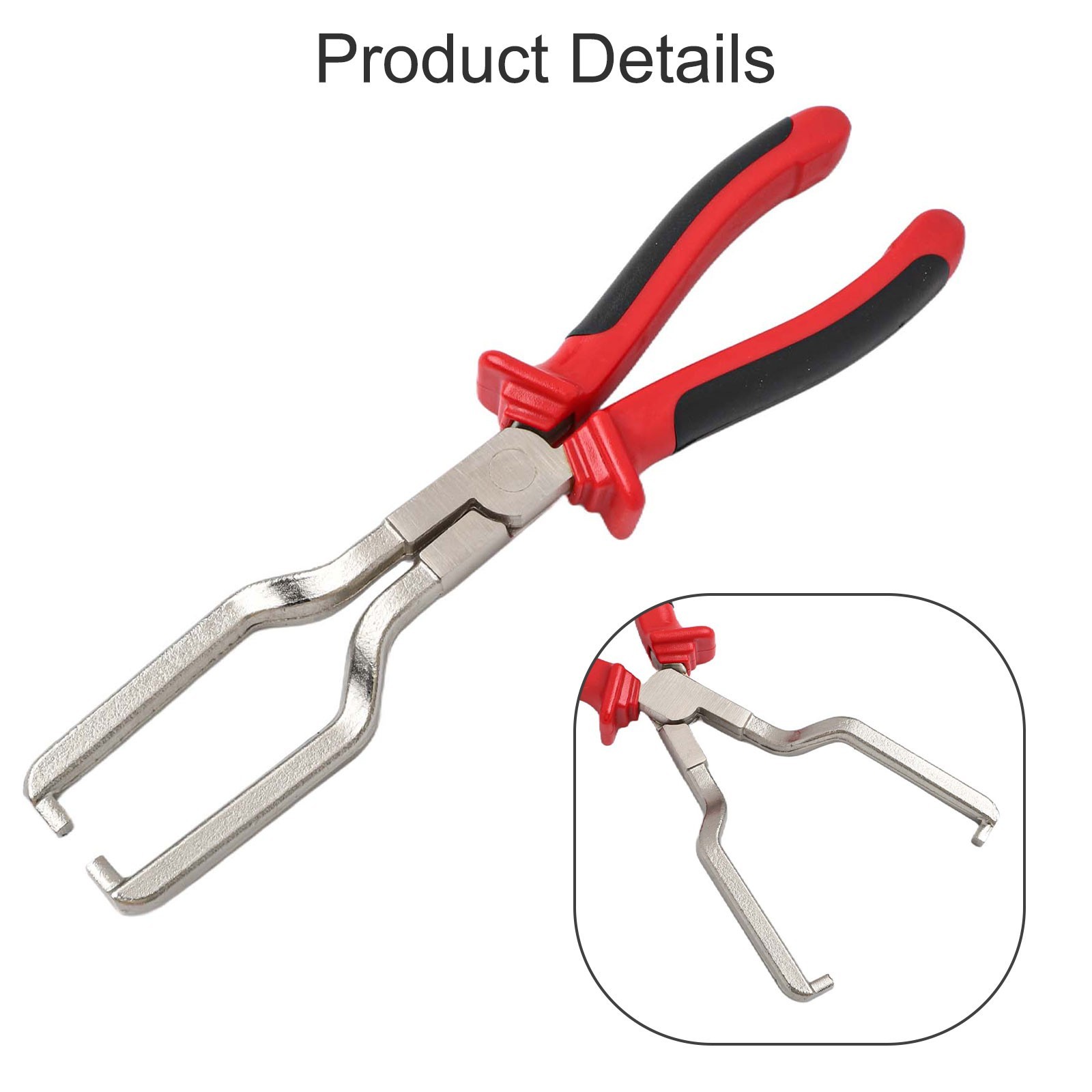 For Fuel Line Disconnect Pliers with Precision Jaw and Wide Opening for Tubing