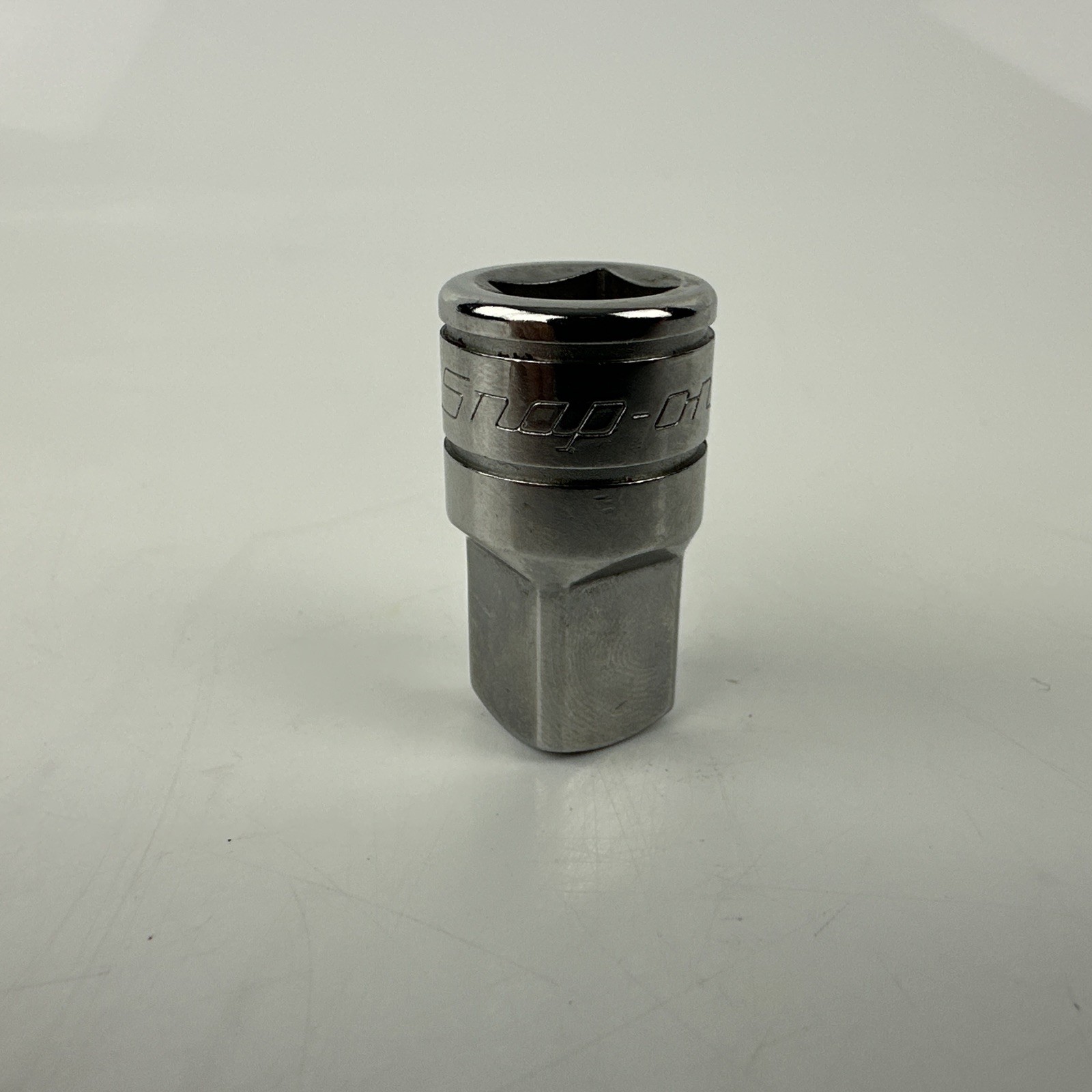 Snap-on Tools USA NEW 3/8″ To 1/2″ Drive Chrome Adapter Extension Socket A2A