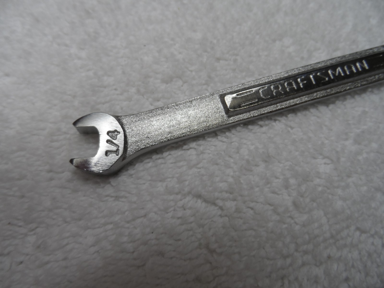 Craftsman Standard SAE Open End Wrench 1/4 x 5/16 – PN 44571 A-AD