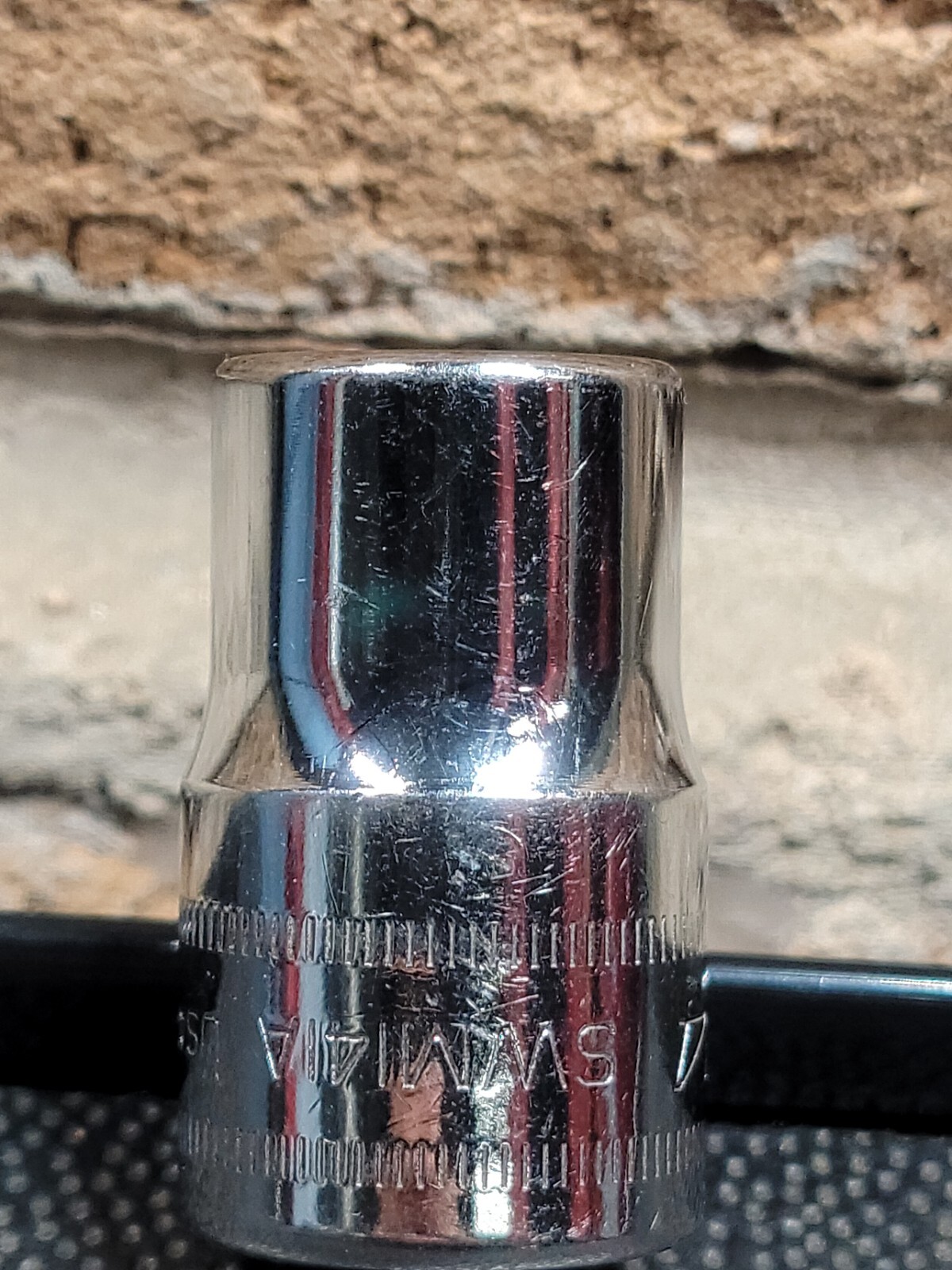 Snap-on Tools SWM141A 14mm 1/2″ Drive Metric 12-Point Shallow Socket Chrome USA