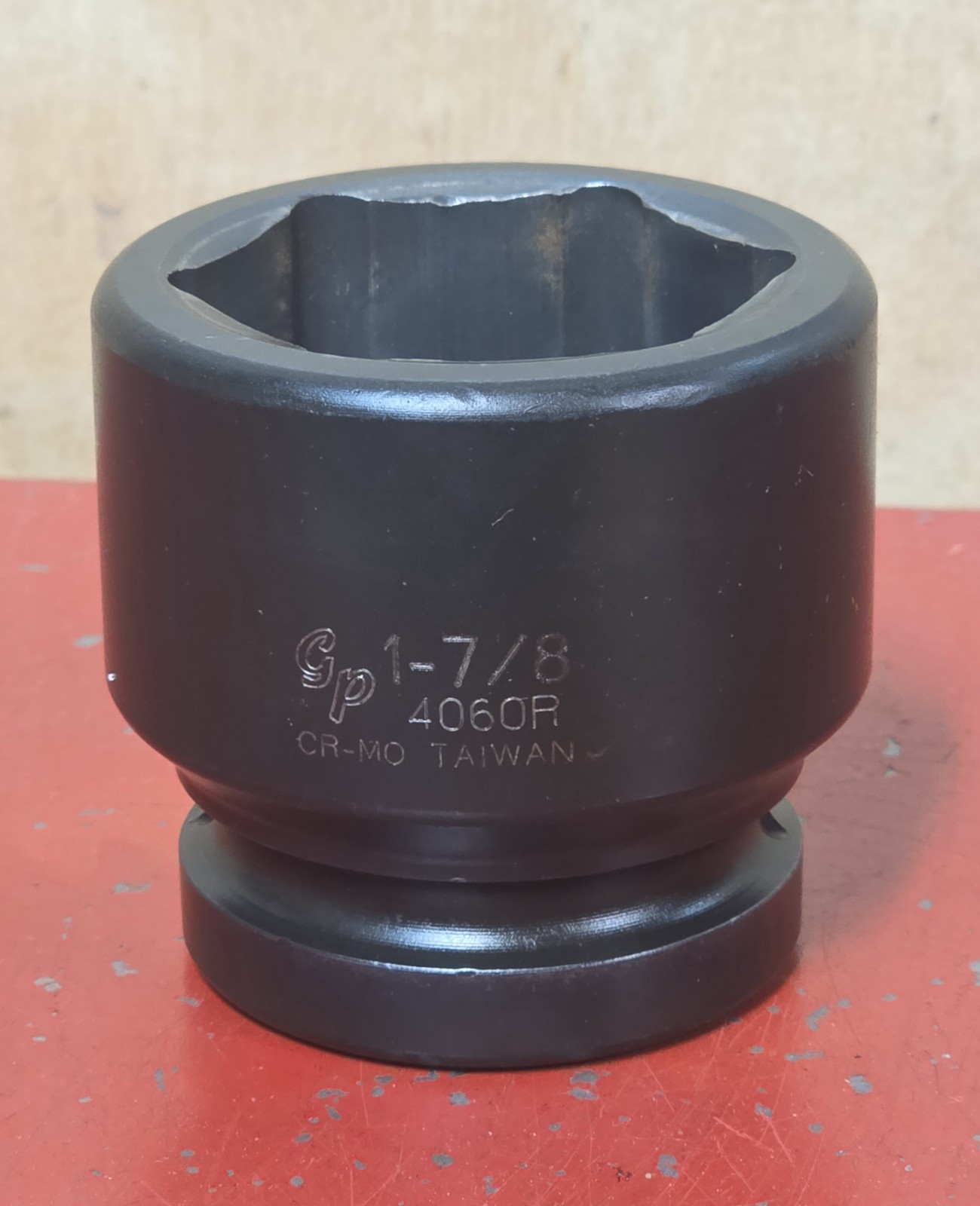 GP Grey Pneumatic SAE 1″ Drive 1-7/8″ Shallow Impact Socket 6pt 4060R
