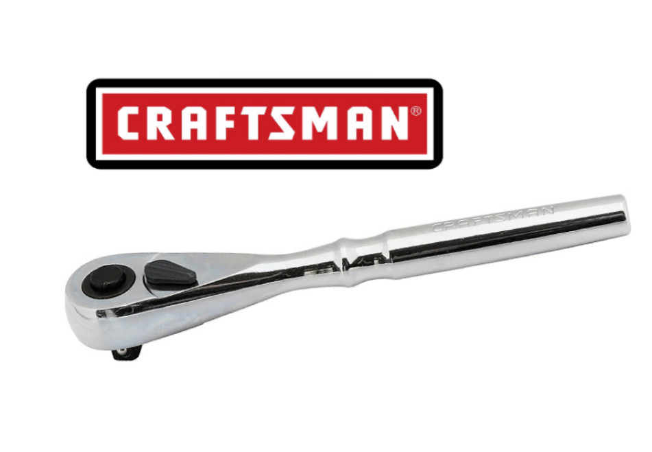 NEW Craftsman 45 Tooth Polished Ratchet – 1/2, 3/8, 1/4″ Drives, Choose Size